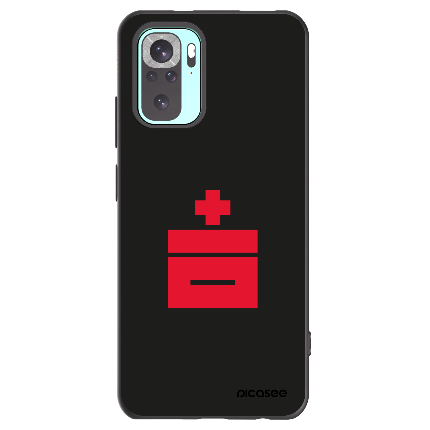 Picasee Xiaomi Redmi Note 10 Pro Hülle - Schwarzes Silikon - Le Plastenciaga