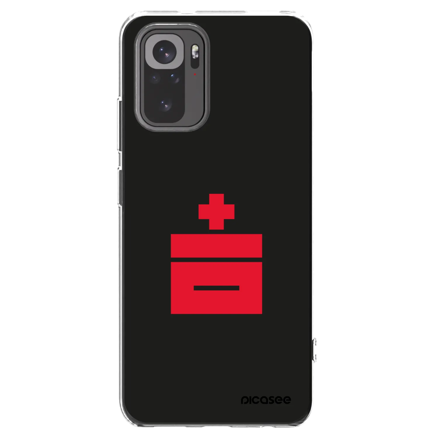 Picasee Xiaomi Redmi Note 10S Hülle - Transparentes Silikon - Le Plastenciaga