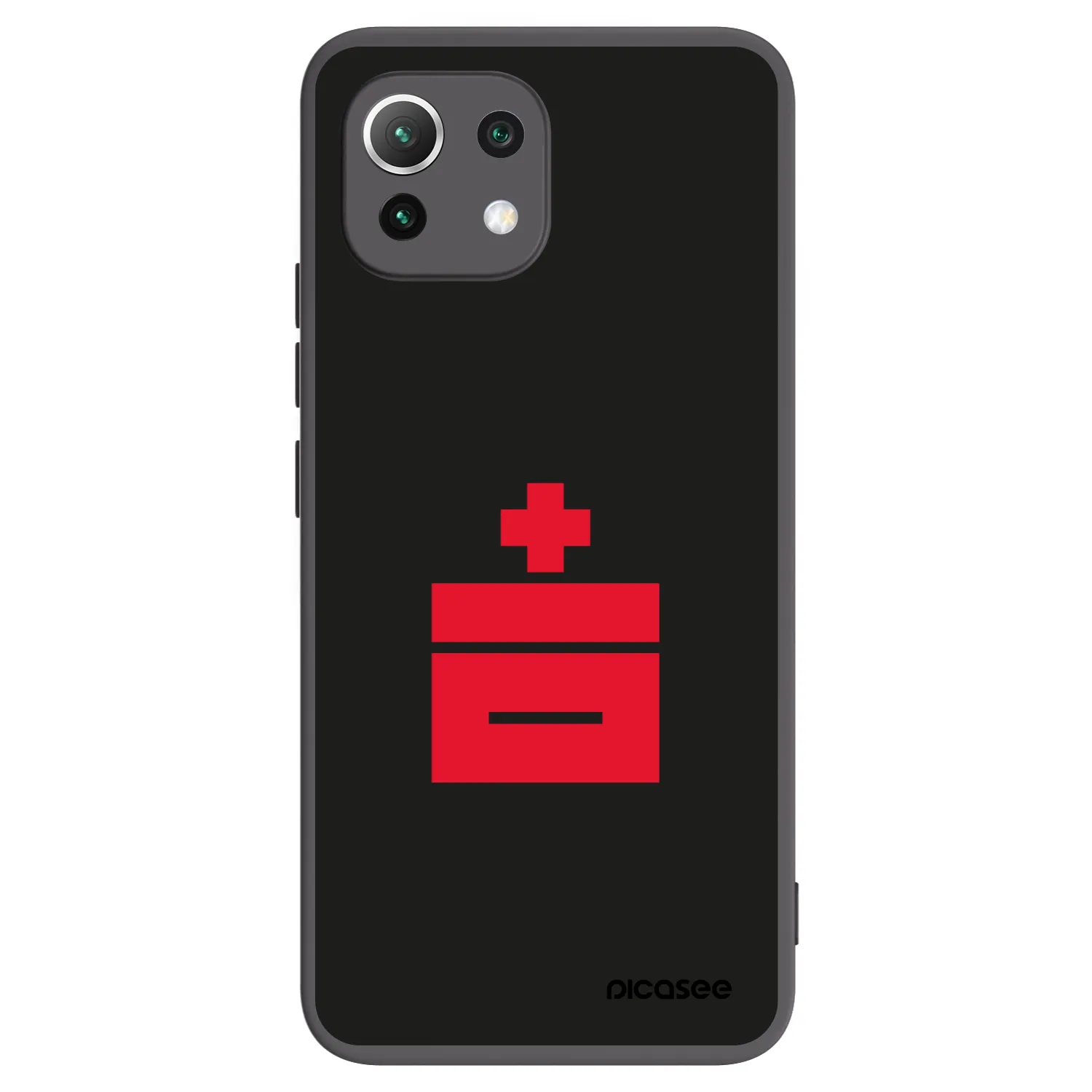 Picasee Xiaomi Mi 11 Lite Hülle - Schwarzes Silikon - Le Plastenciaga