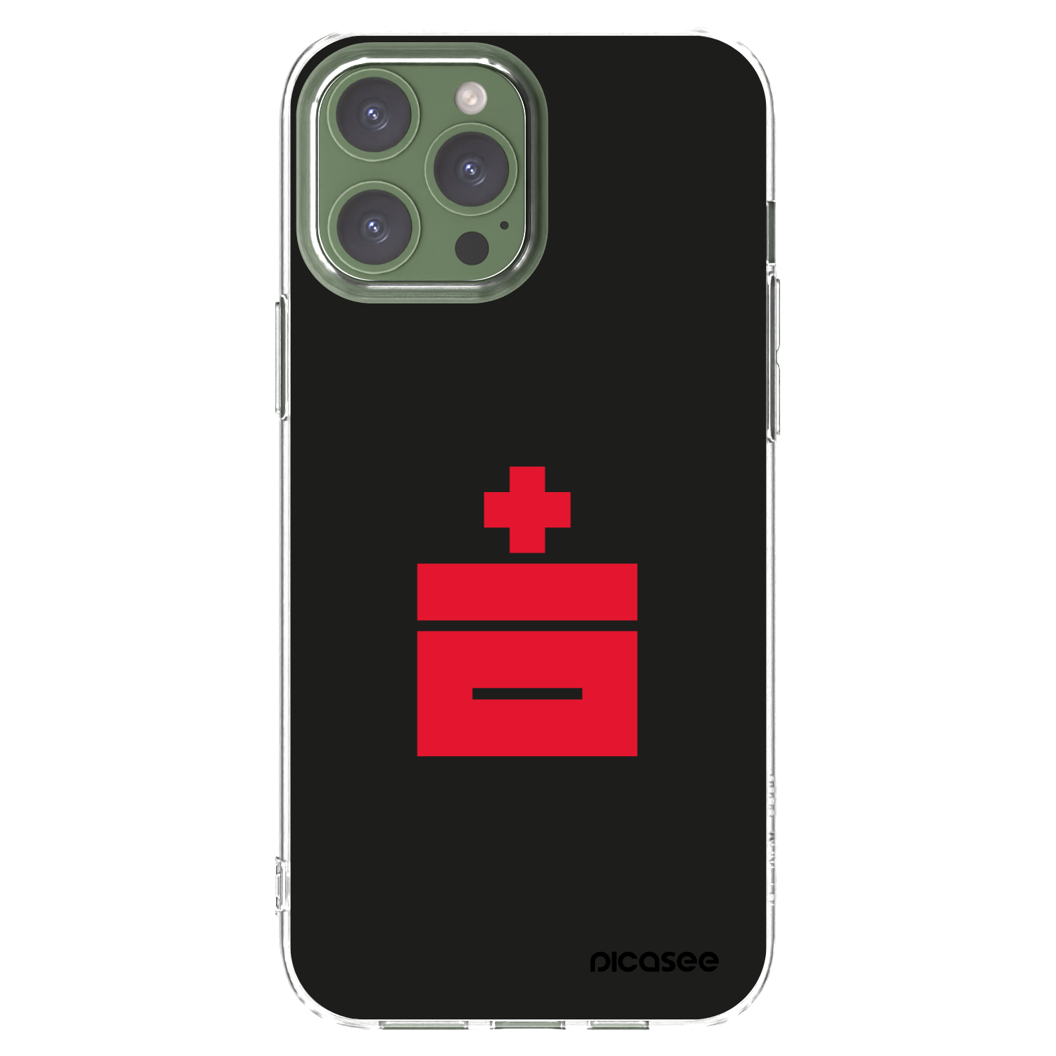 Picasee Apple iPhone 13 Pro Max Hülle - Transparentes Silikon - Le Plastenciaga