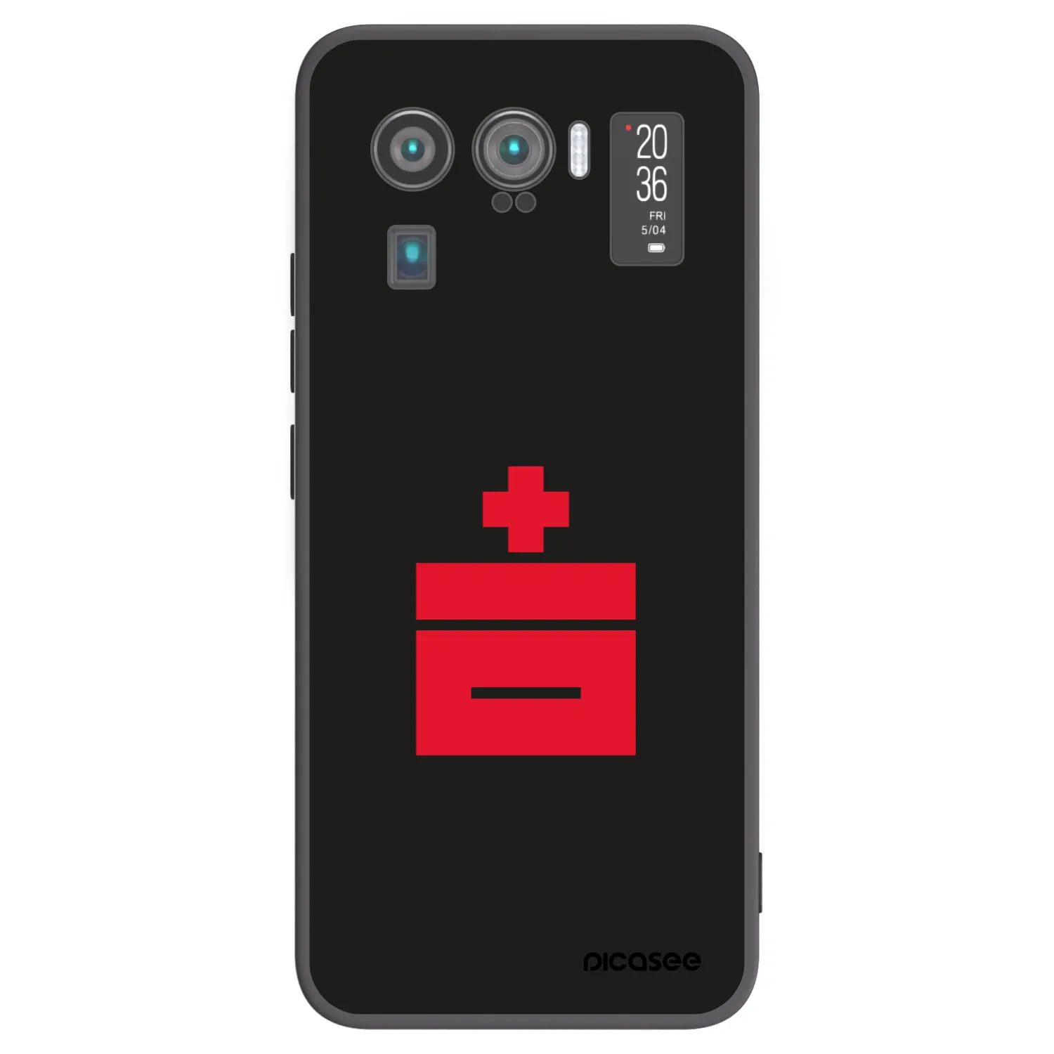 Picasee Xiaomi Mi 11 Ultra Hülle - Schwarzes Silikon - Le Plastenciaga
