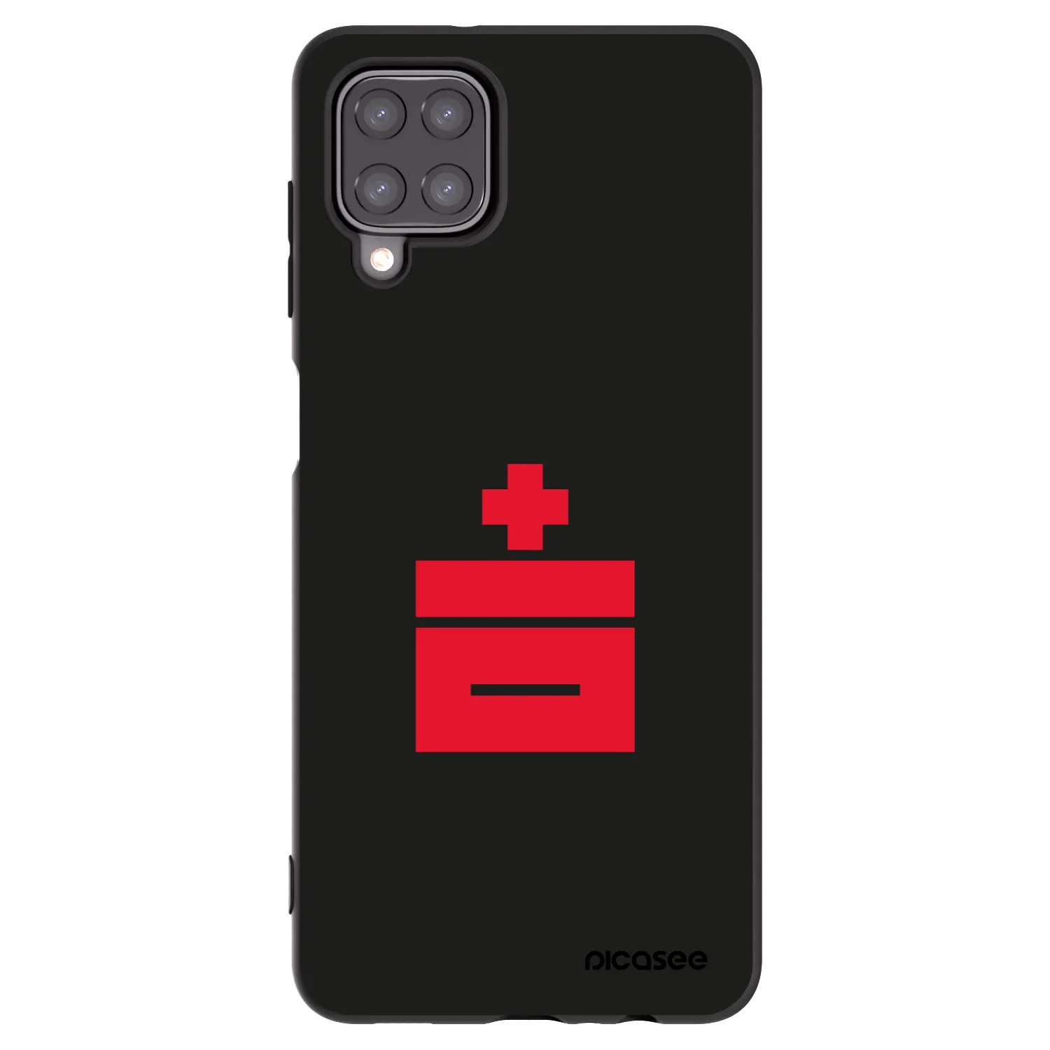 Picasee Samsung Galaxy M12 M127F Hülle - Schwarzes Silikon - Le Plastenciaga