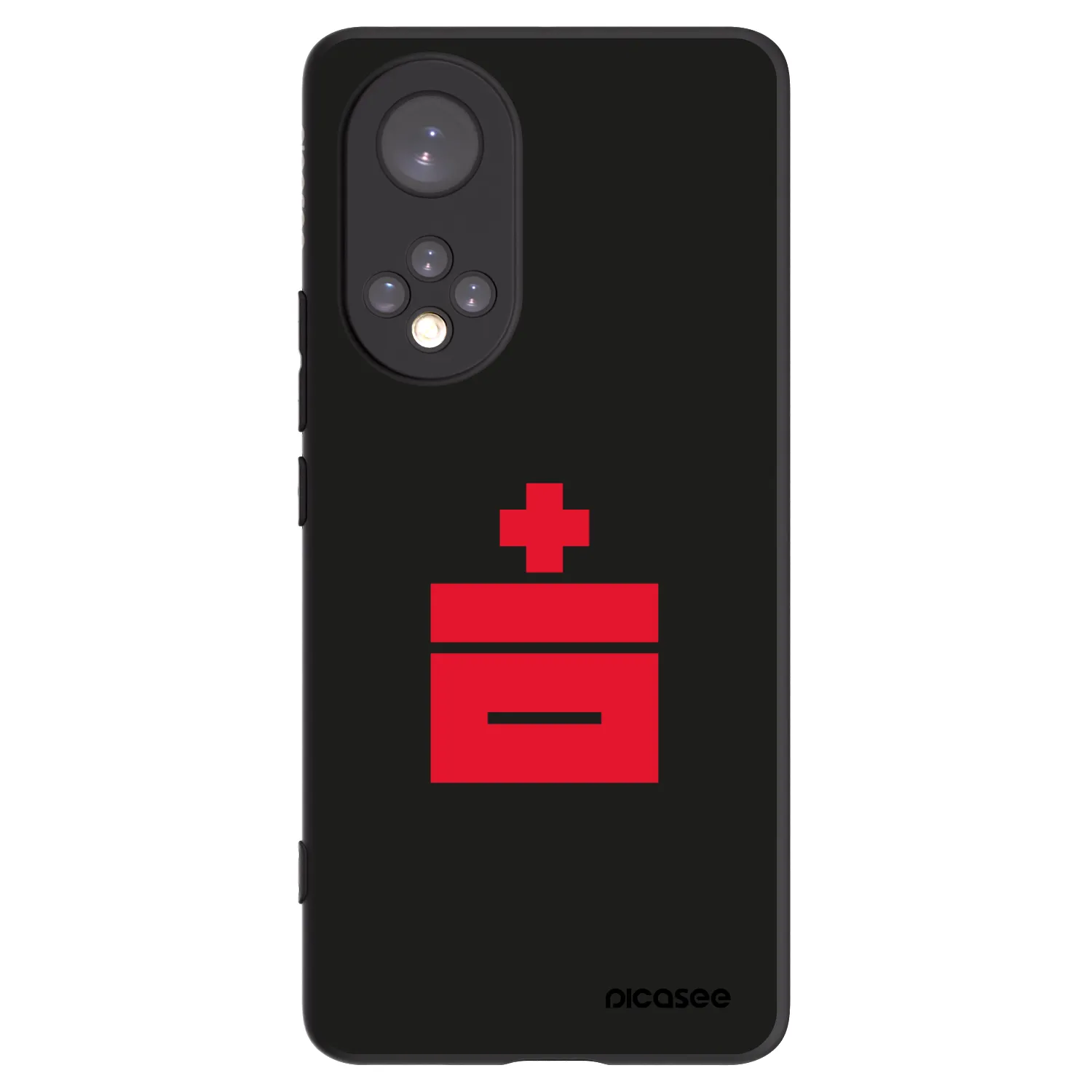 Picasee Honor 50 5G Hülle - Schwarzes Silikon - Le Plastenciaga