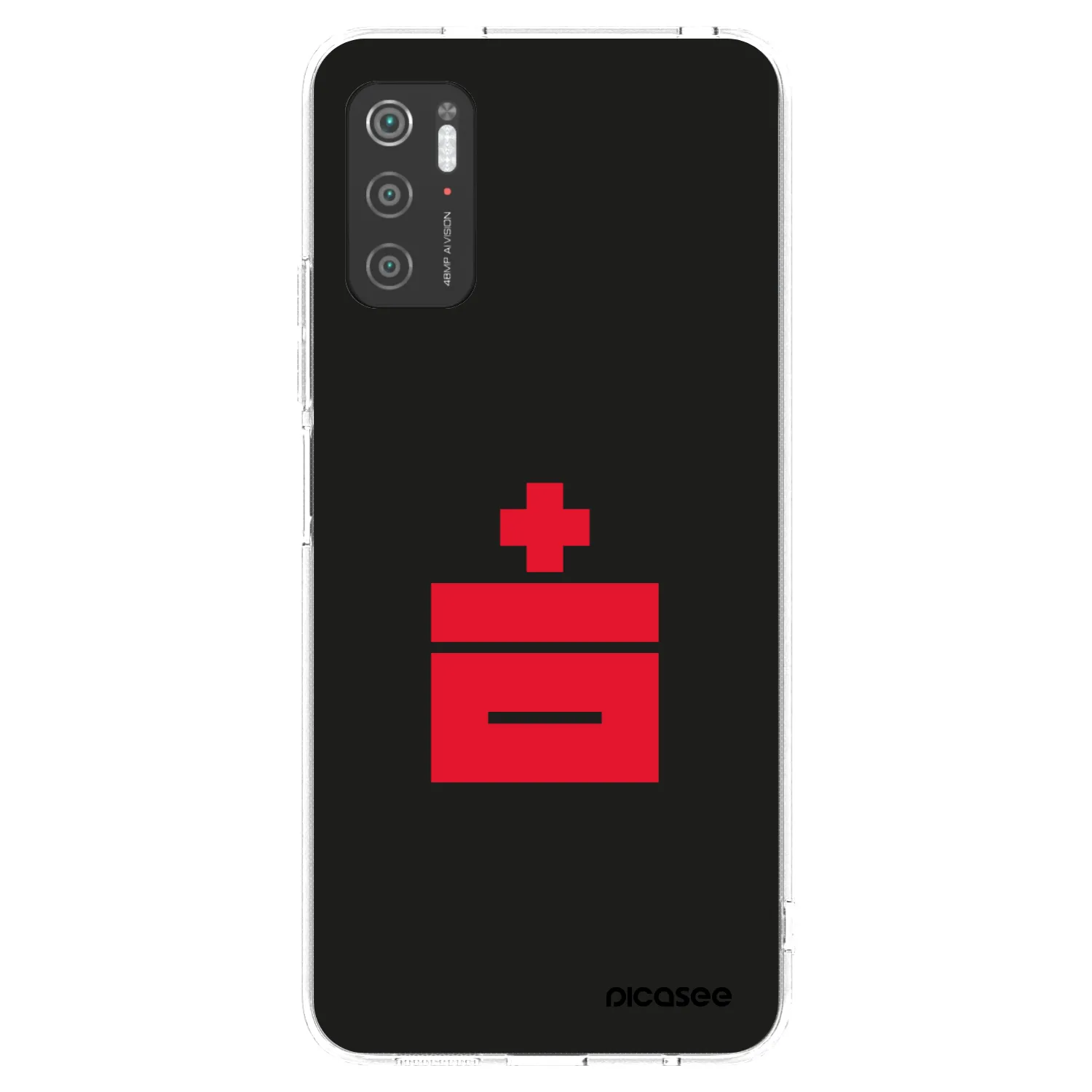 Picasee Xiaomi Poco M3 Pro 5G Hülle - Transparentes Silikon - Le Plastenciaga