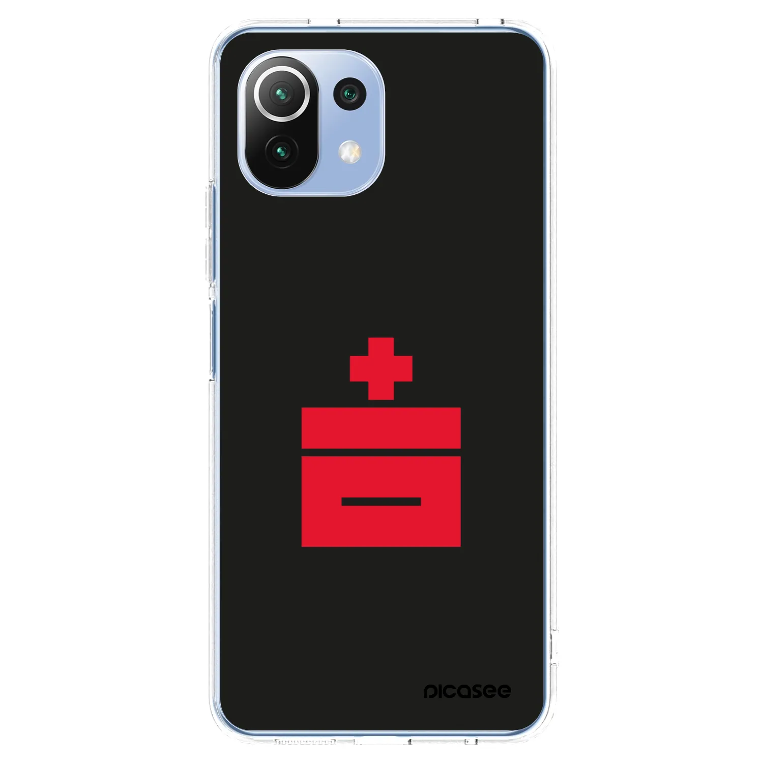 Picasee Xiaomi 11 Lite 5G NE Hülle - Transparentes Silikon - Le Plastenciaga