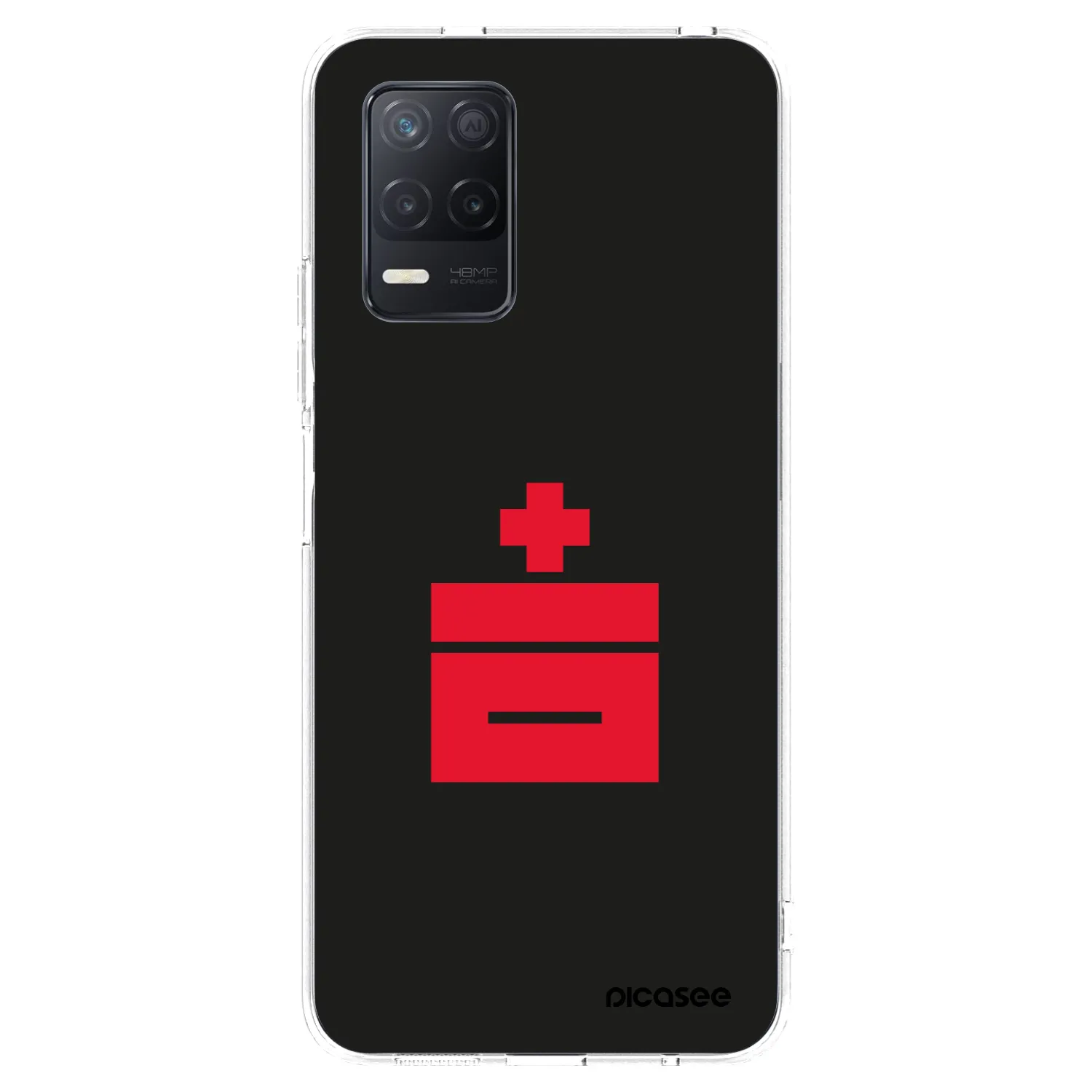 Picasee Realme 8 5G Hülle - Transparentes Silikon - Le Plastenciaga