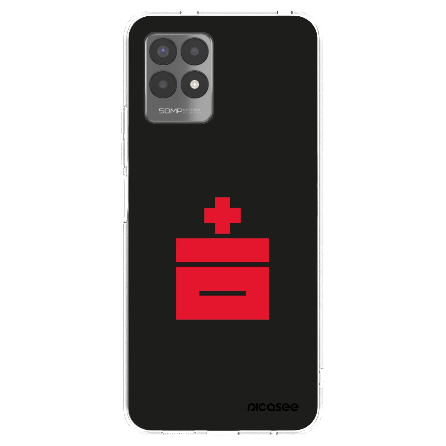Picasee Realme 8i Hülle - Transparentes Silikon - Le Plastenciaga