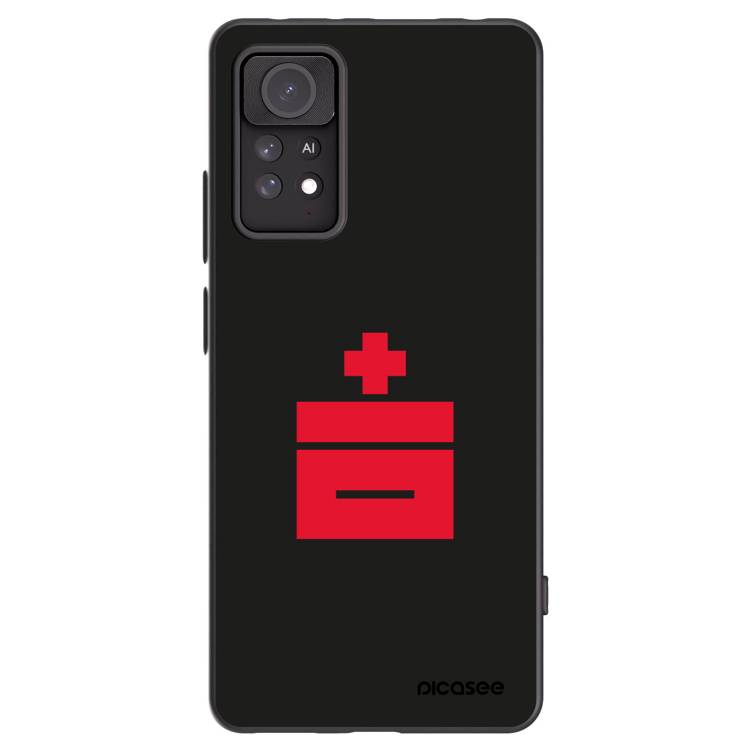 Picasee Xiaomi Redmi Note 11 Pro 5G Hülle - Schwarzes Silikon - Le Plastenciaga