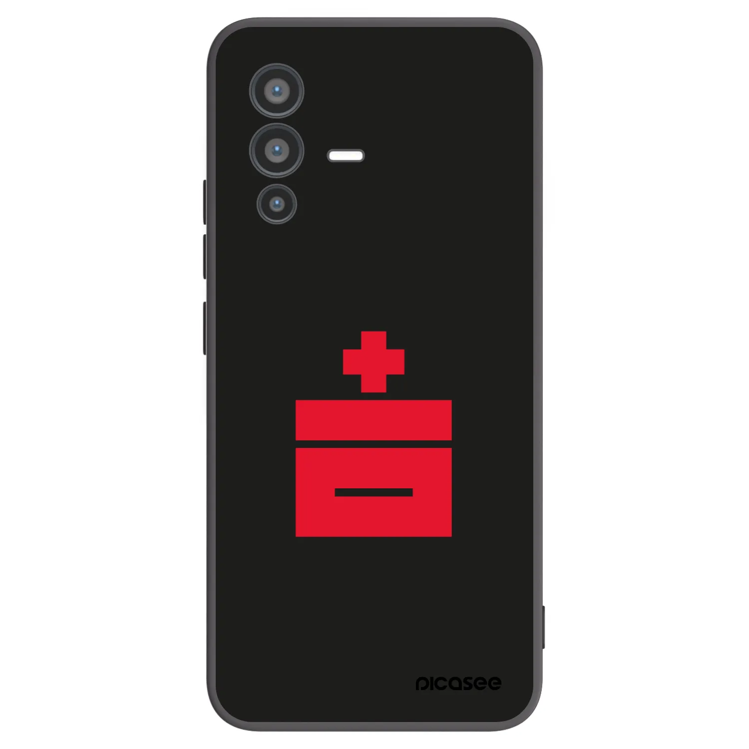 Picasee Vivo V23 5G Hülle - Schwarzes Silikon - Le Plastenciaga