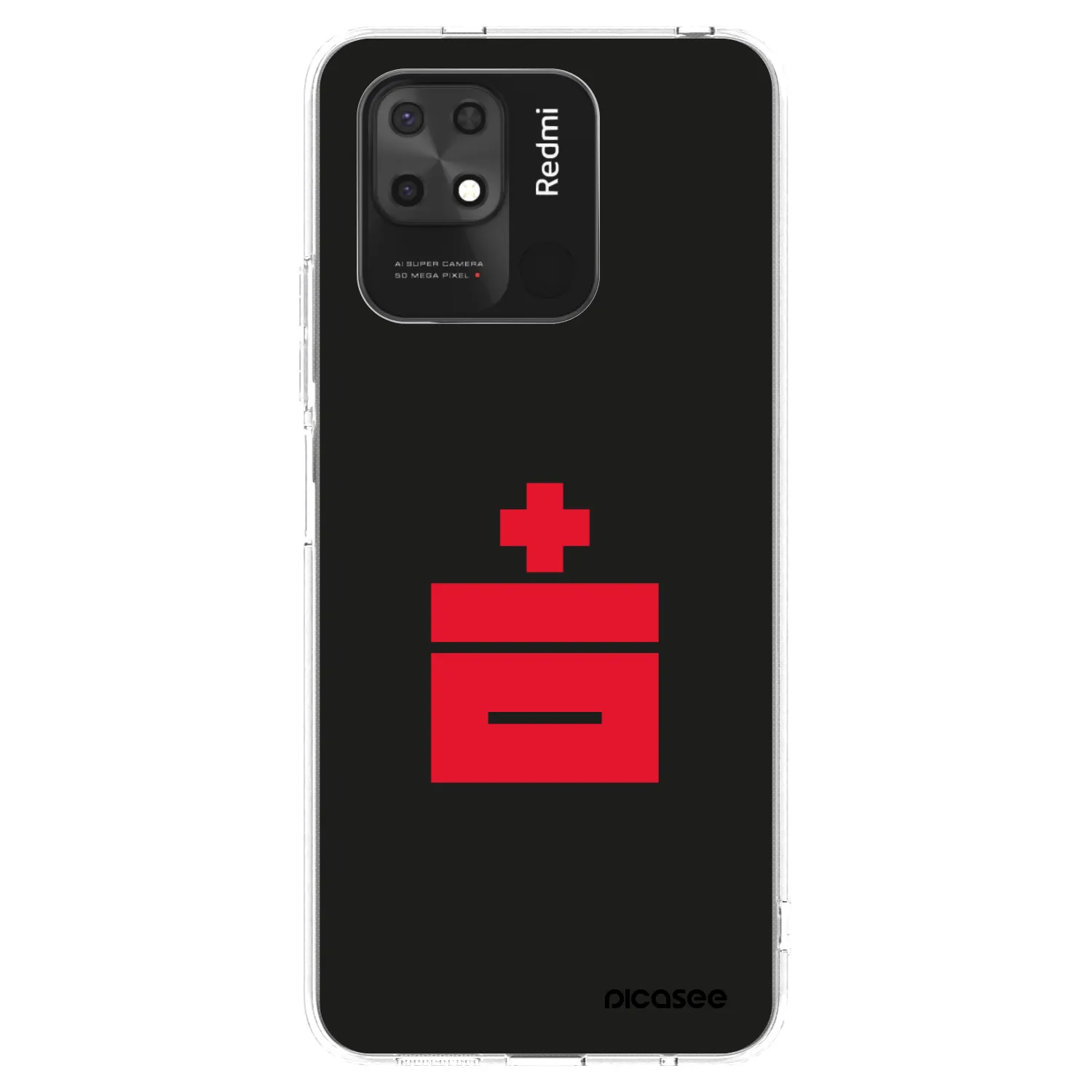 Picasee Xiaomi Redmi 10C Hülle - Transparentes Silikon - Le Plastenciaga