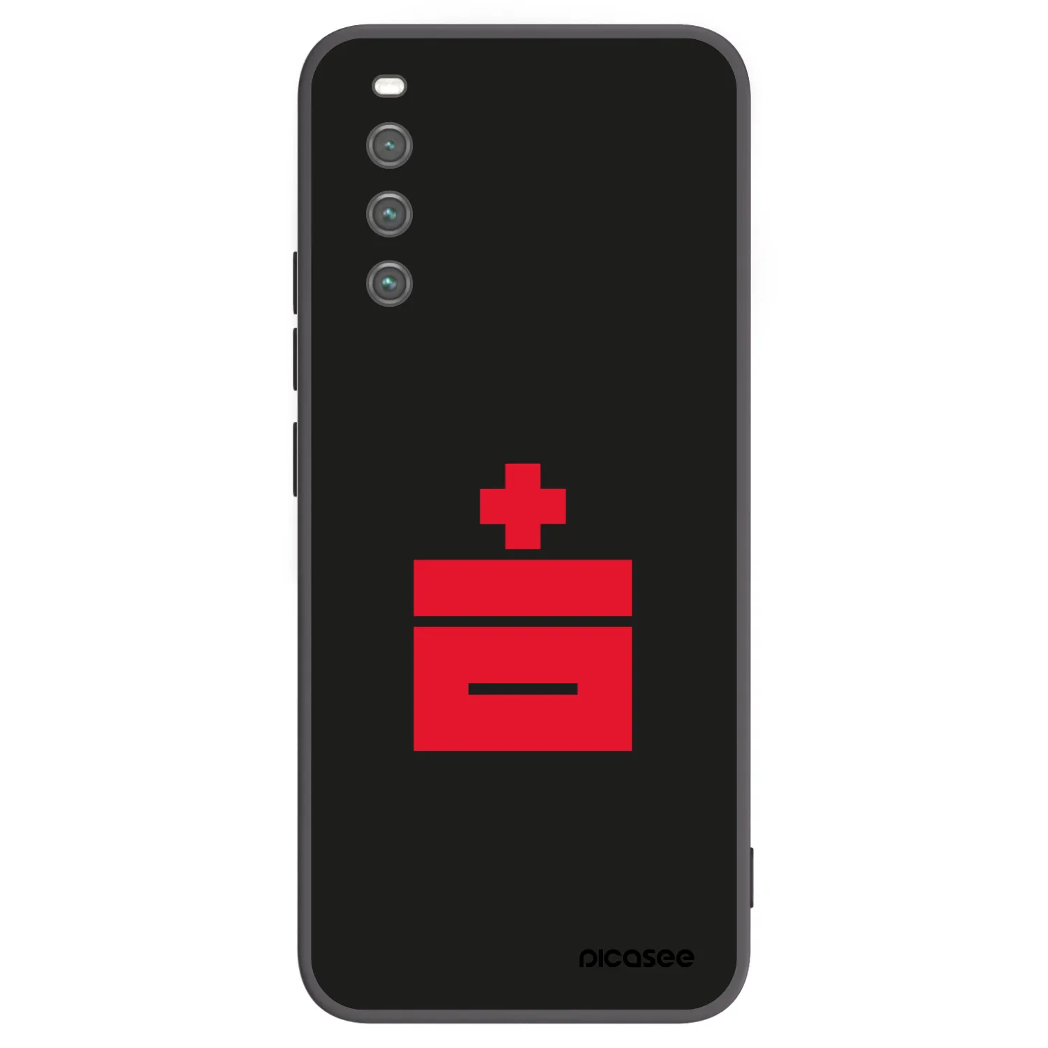 Picasee Sony Xperia 10 IV 5G Hülle - Schwarzes Silikon - Le Plastenciaga