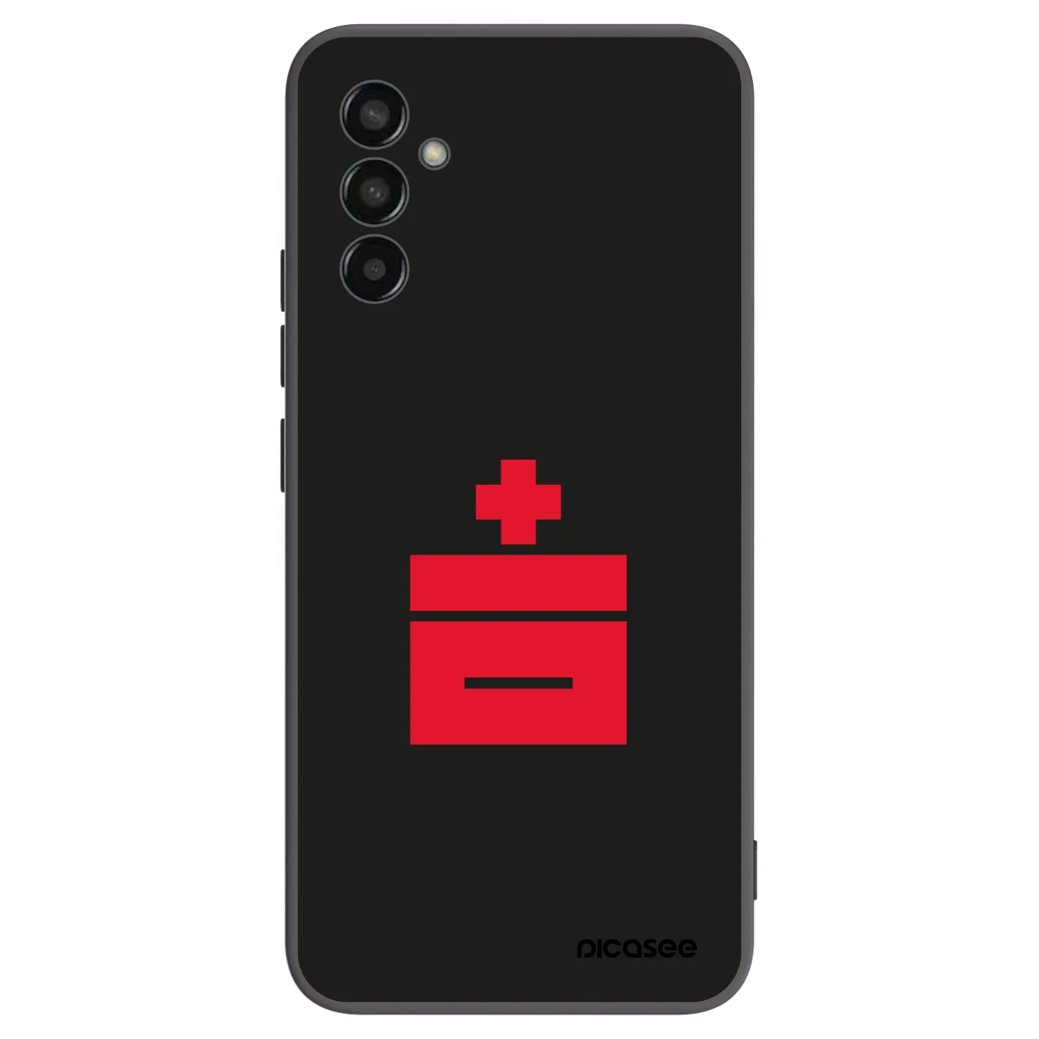 Picasee Samsung Galaxy M13 M135F Hülle - Schwarzes Silikon - Le Plastenciaga