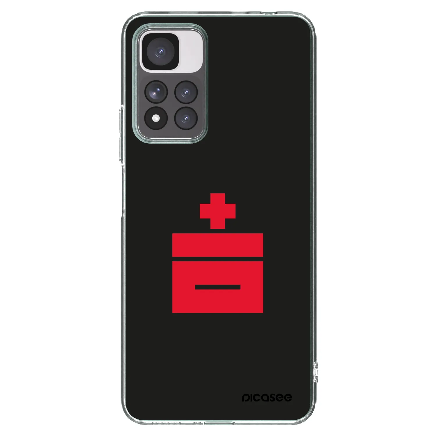 Picasee Xiaomi Redmi Note 11 Pro+ 5G Hülle - Transparentes Silikon - Le Plastenciaga