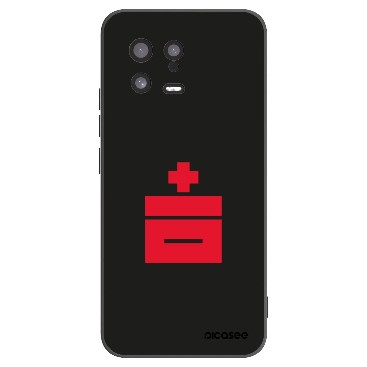 Picasee Xiaomi 13 Hülle - Schwarzes Silikon - Le Plastenciaga