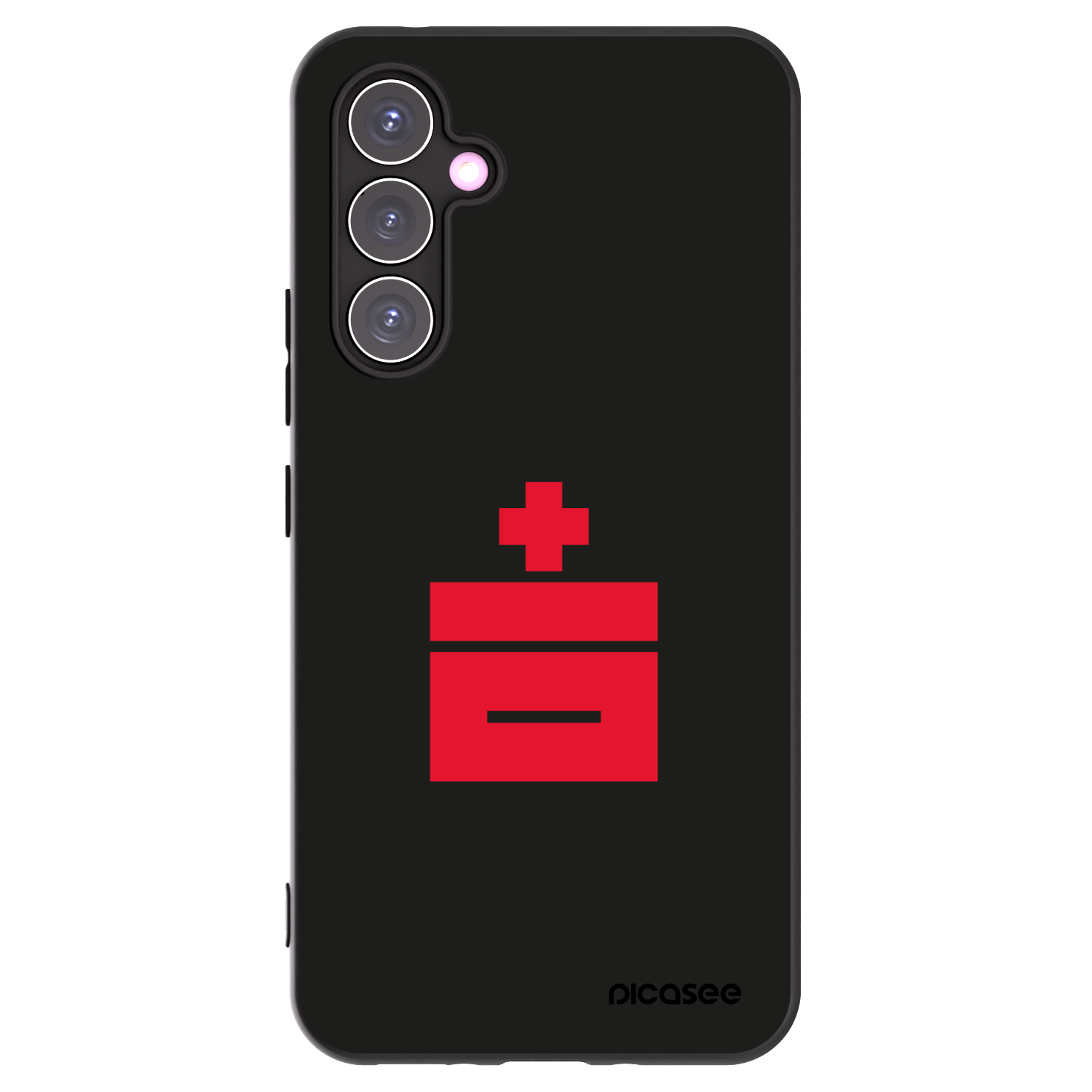 Picasee Samsung Galaxy A54 5G A546B Hülle - Schwarzes Silikon - Le Plastenciaga