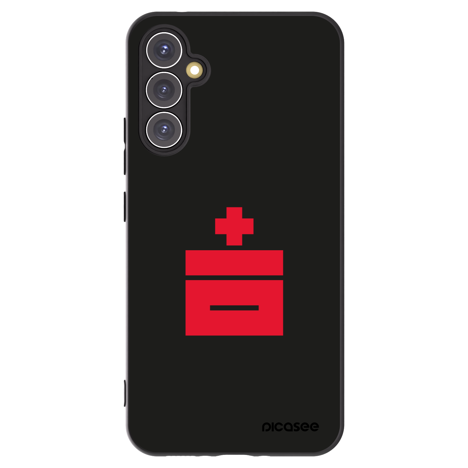 Picasee Samsung Galaxy A34 5G A346B Hülle - Schwarzes Silikon - Le Plastenciaga
