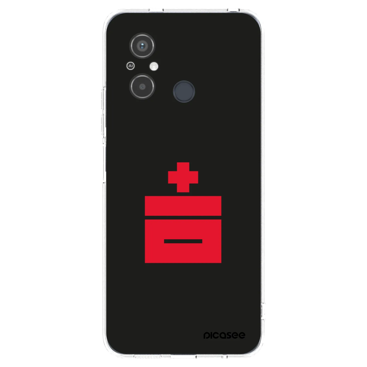Picasee Xiaomi Redmi 12C Hülle - Transparentes Silikon - Le Plastenciaga