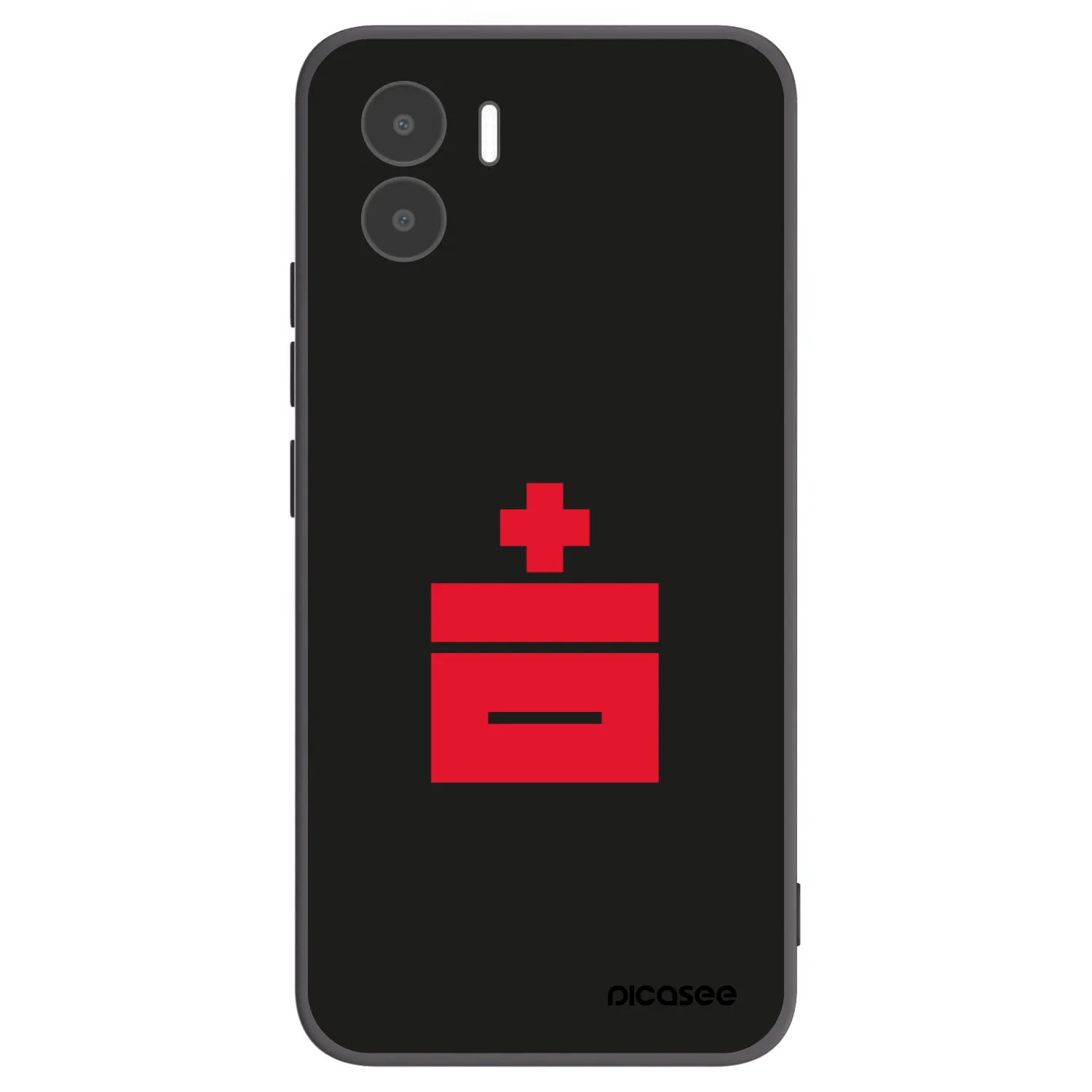 Picasee Xiaomi Redmi A2 Hülle - Schwarzes Silikon - Le Plastenciaga