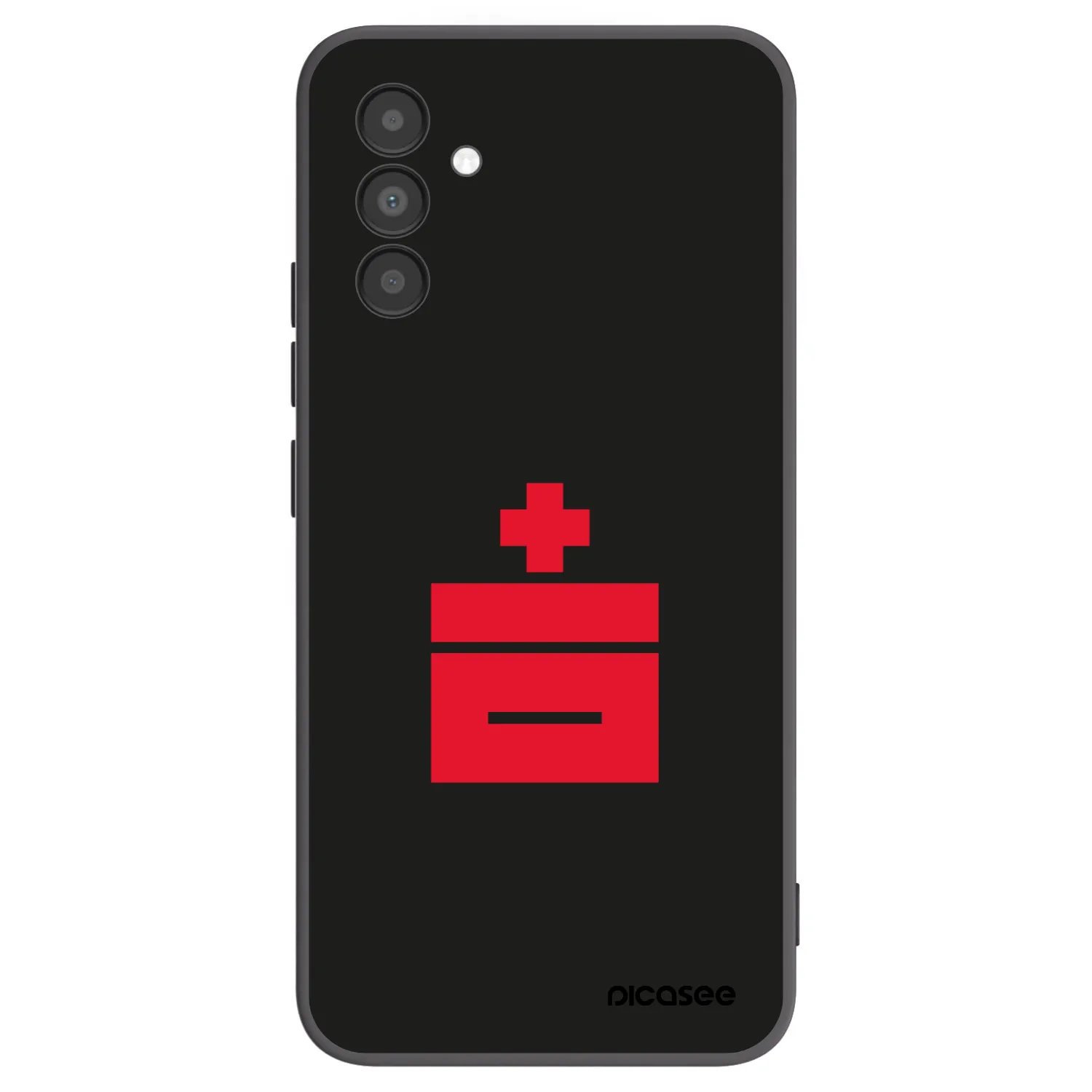 Picasee Samsung Galaxy A04s A047F Hülle - Schwarzes Silikon - Le Plastenciaga