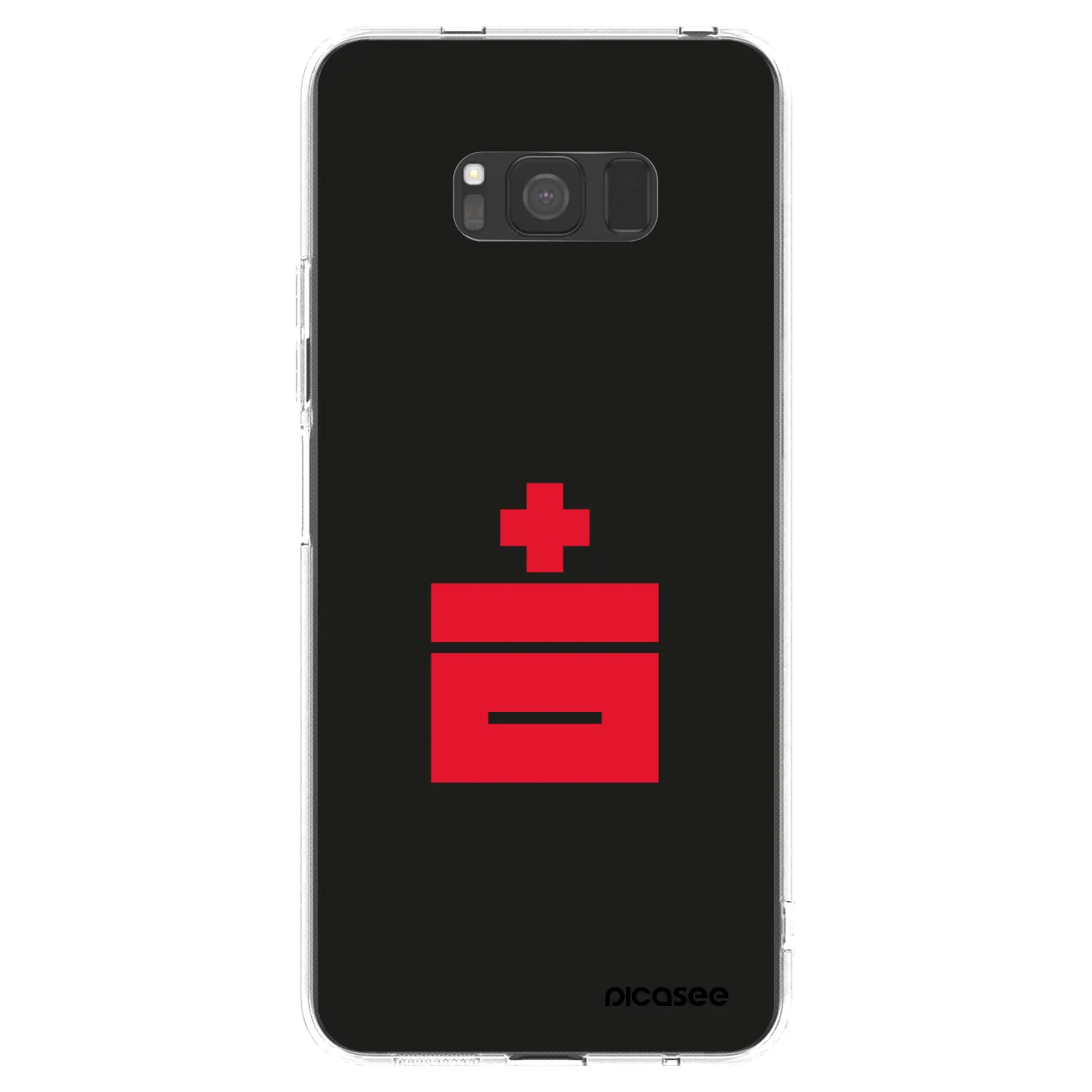 Picasee Samsung Galaxy S8 G950F Hülle - Transparentes Silikon - Le Plastenciaga