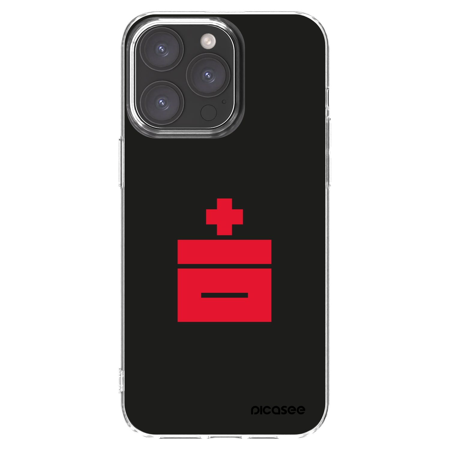 Picasee Apple iPhone 15 Pro Max Hülle - Transparentes Silikon - Le Plastenciaga