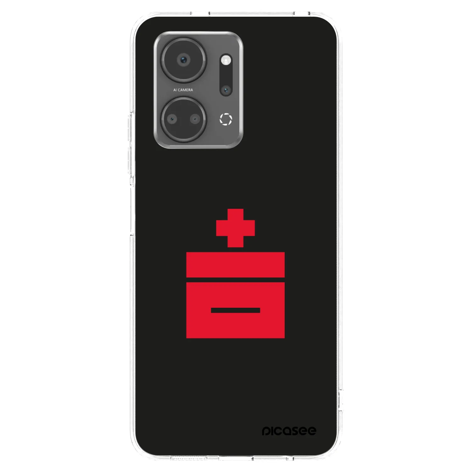 Picasee Honor X7a Hülle - Transparentes Silikon - Le Plastenciaga