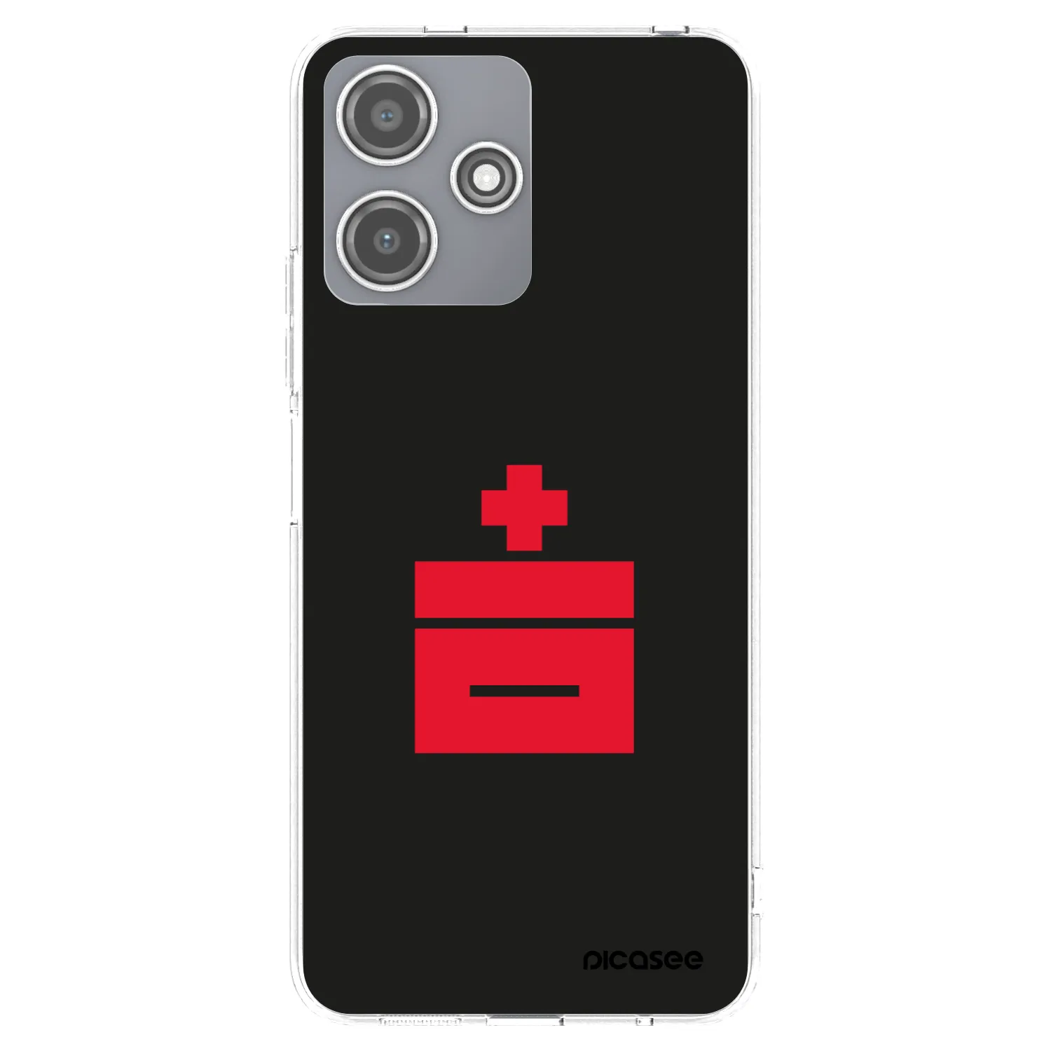 Picasee Xiaomi Redmi 12 5G Hülle - Transparentes Silikon - Le Plastenciaga
