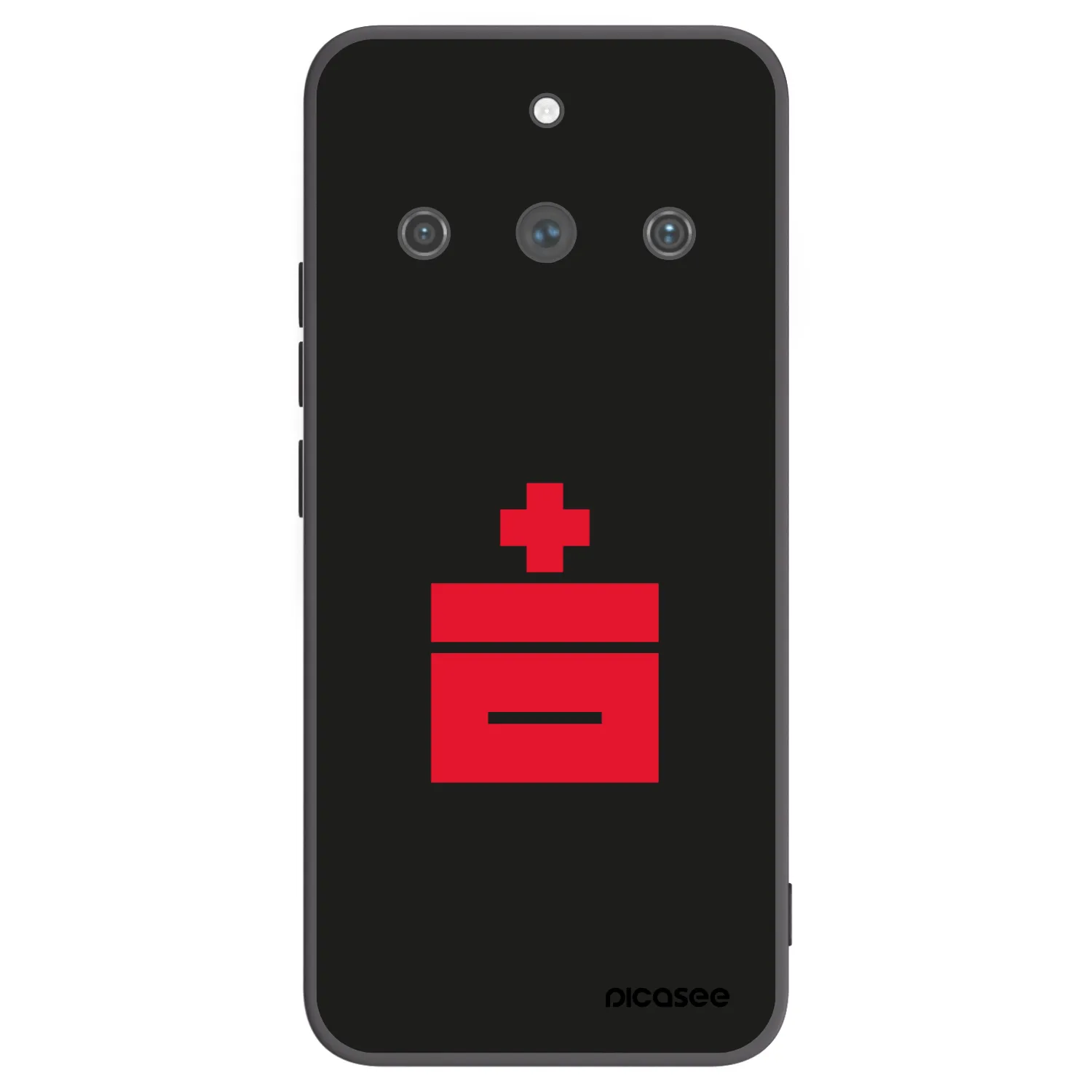 Picasee Realme 11 Pro+ Hülle - Schwarzes Silikon - Le Plastenciaga