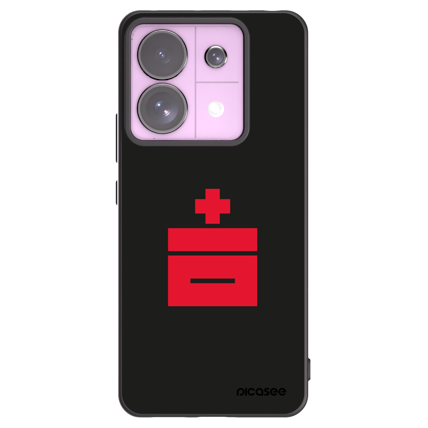 Picasee Xiaomi Redmi Note 13 Pro 5G Hülle - Schwarzes Silikon - Le Plastenciaga