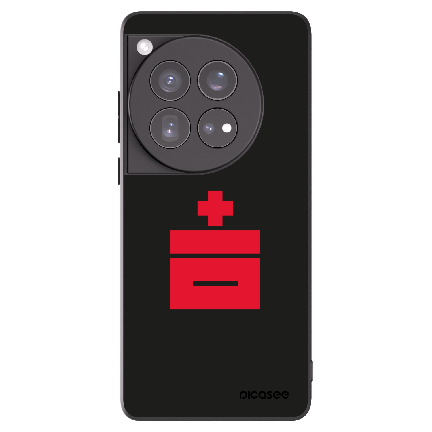 Picasee OnePlus 12 5G Hülle - Schwarzes Silikon - Le Plastenciaga