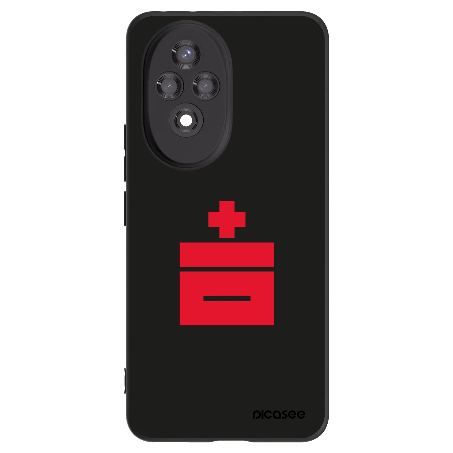 Picasee Honor 200 Pro 5G Hülle - Schwarzes Silikon - Le Plastenciaga