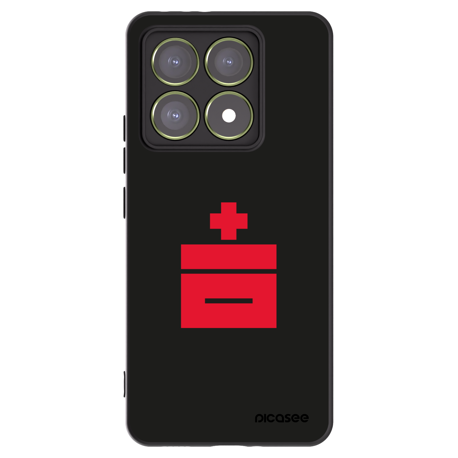 Picasee Xiaomi 14T Hülle - Schwarzes Silikon - Le Plastenciaga