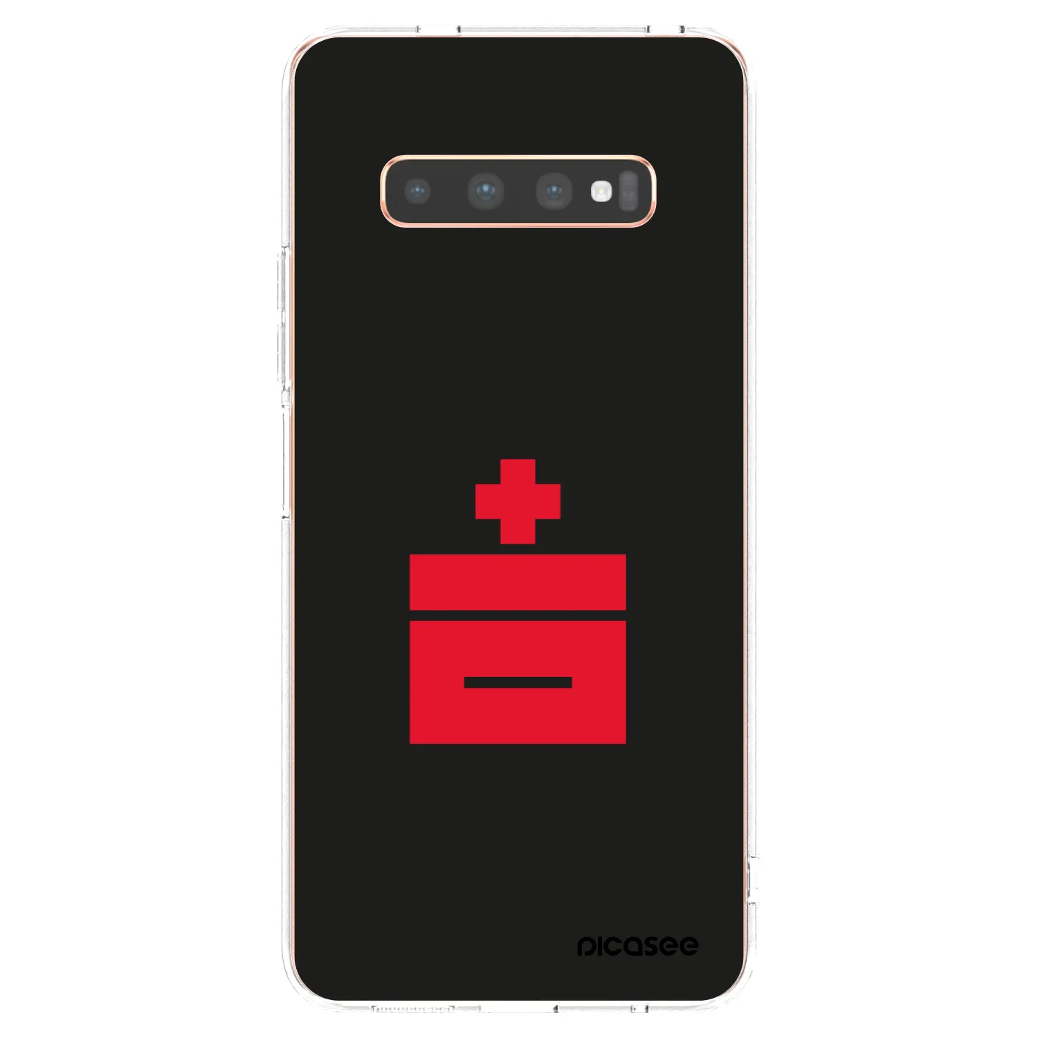 Picasee Samsung Galaxy S10 Plus G975 Hülle - Transparentes Silikon - Le Plastenciaga