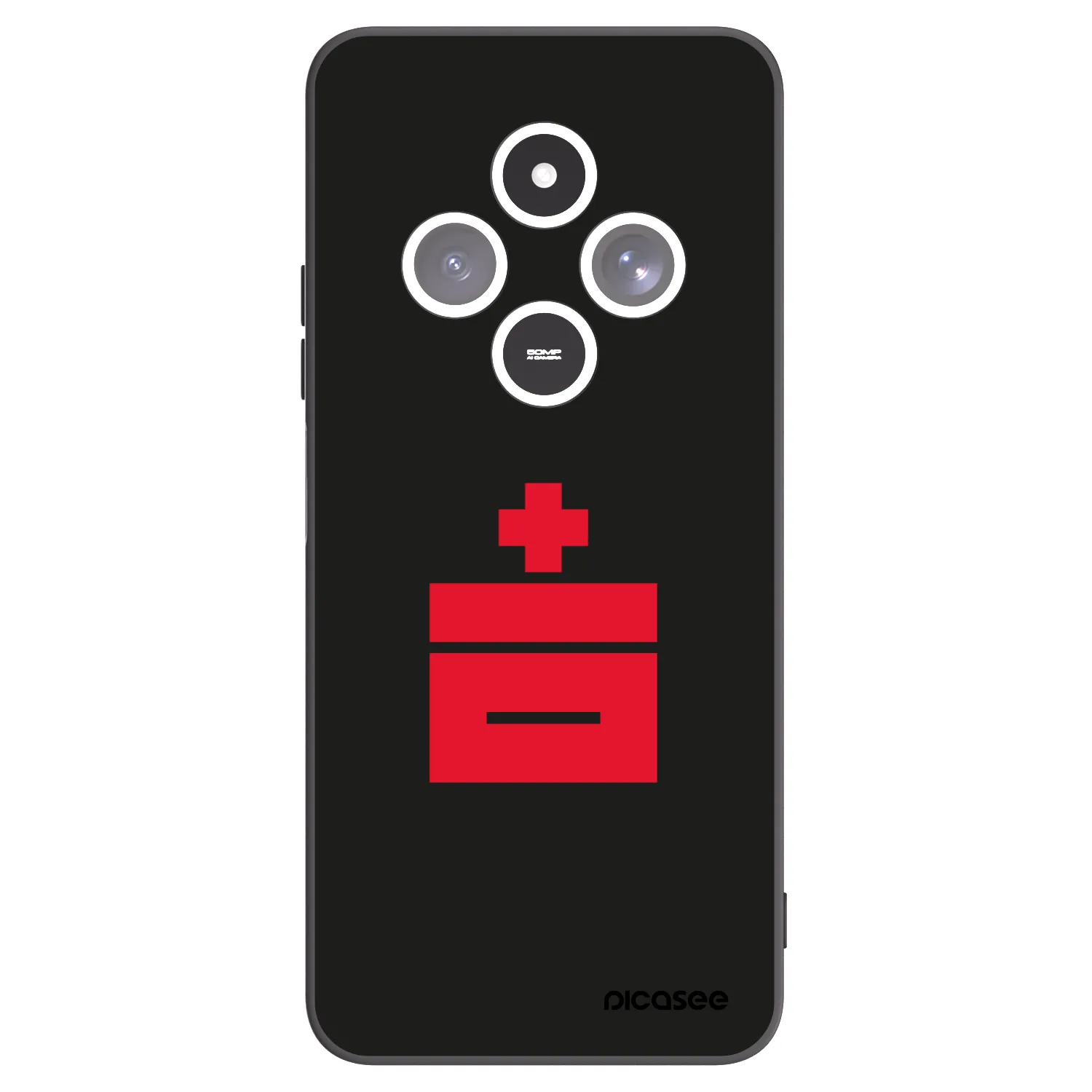 Picasee Xiaomi Redmi 14C Hülle - Schwarzes Silikon - Le Plastenciaga
