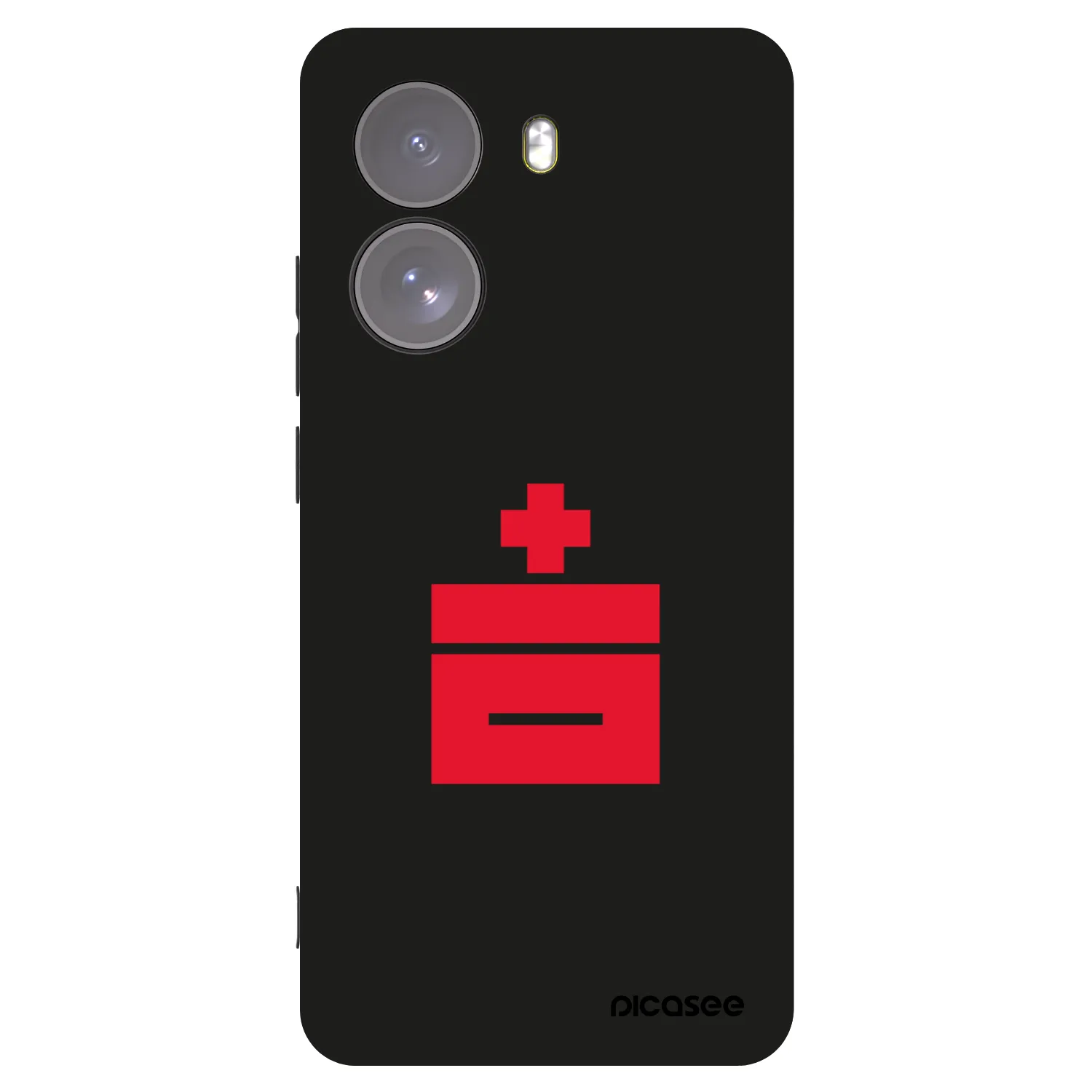 Picasee Xiaomi Poco X7 Hülle - Schwarzes Silikon - Le Plastenciaga