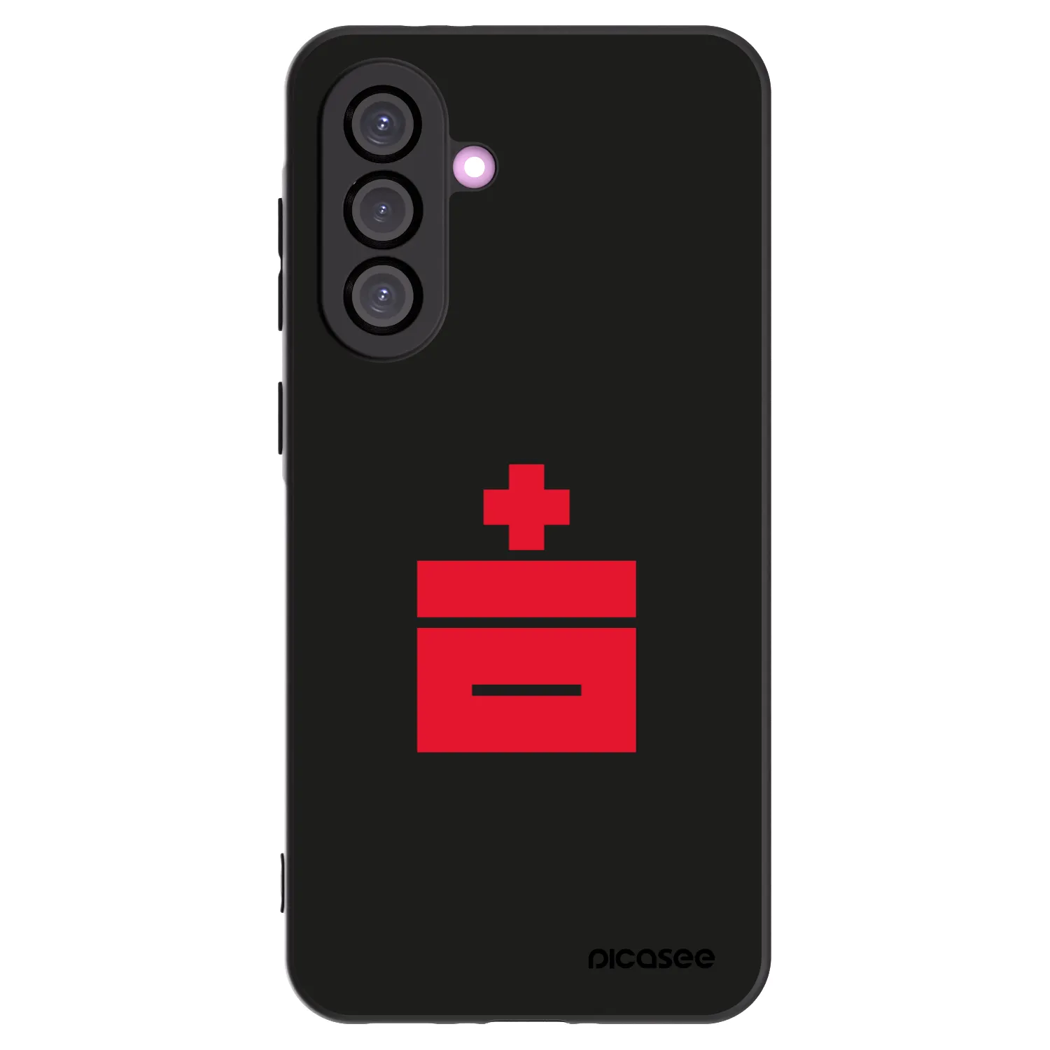 Picasee Samsung Galaxy A56 5G A566B Hülle - Schwarzes Silikon - Le Plastenciaga