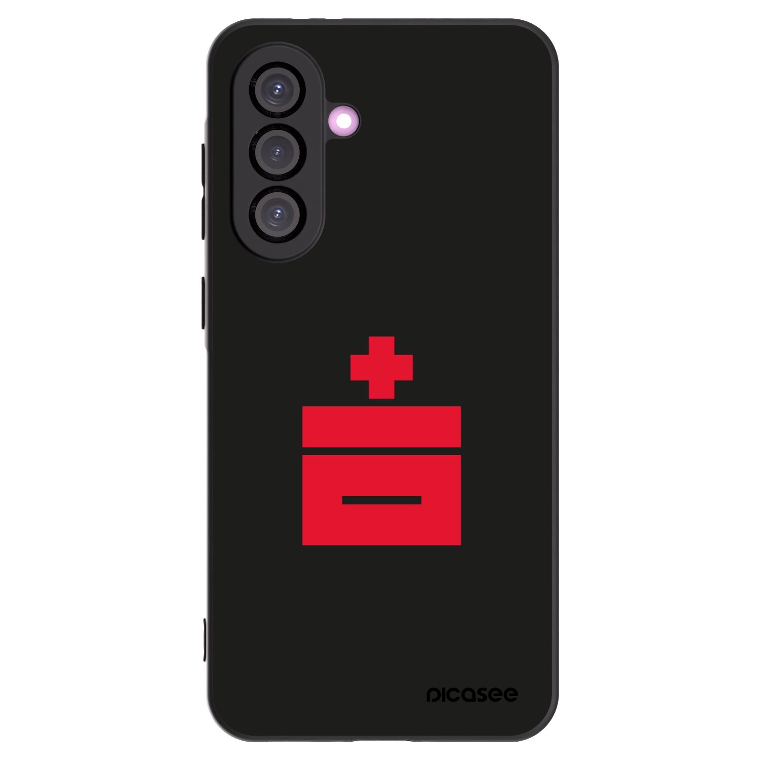 Picasee Samsung Galaxy A36 5G Hülle - Schwarzes Silikon - Le Plastenciaga