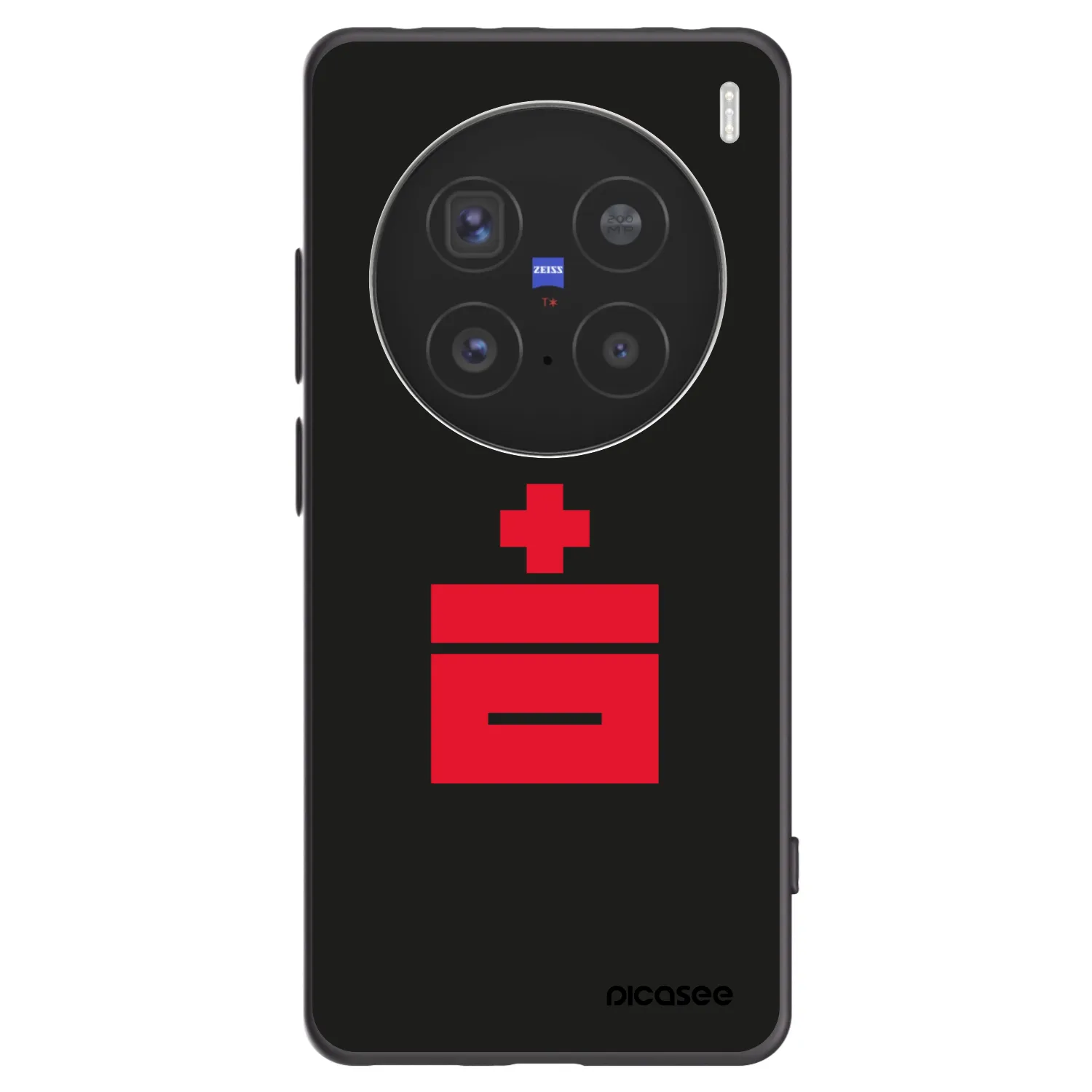 Picasee Vivo X200 Pro Hülle - Schwarzes Silikon - Le Plastenciaga