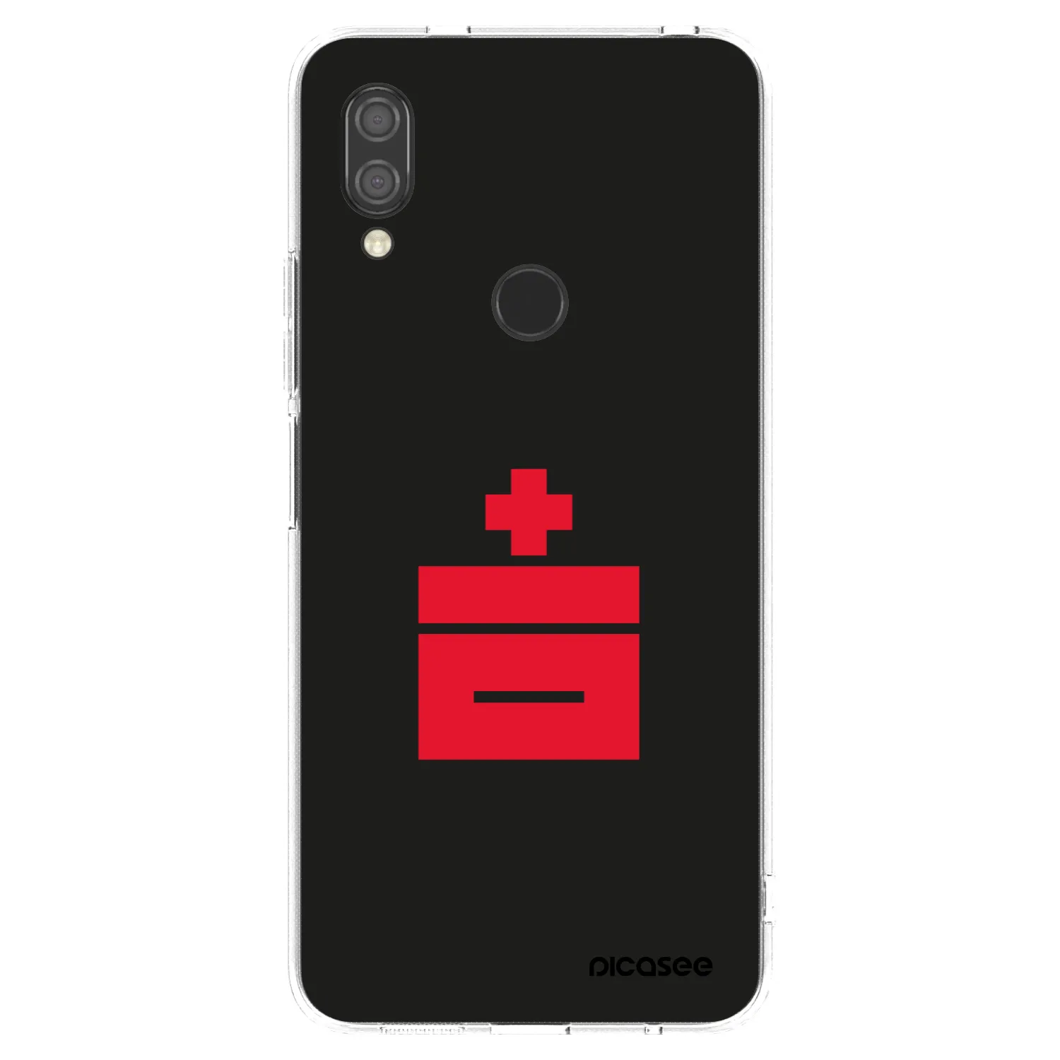 Picasee Xiaomi Redmi 7 Hülle - Transparentes Silikon - Le Plastenciaga