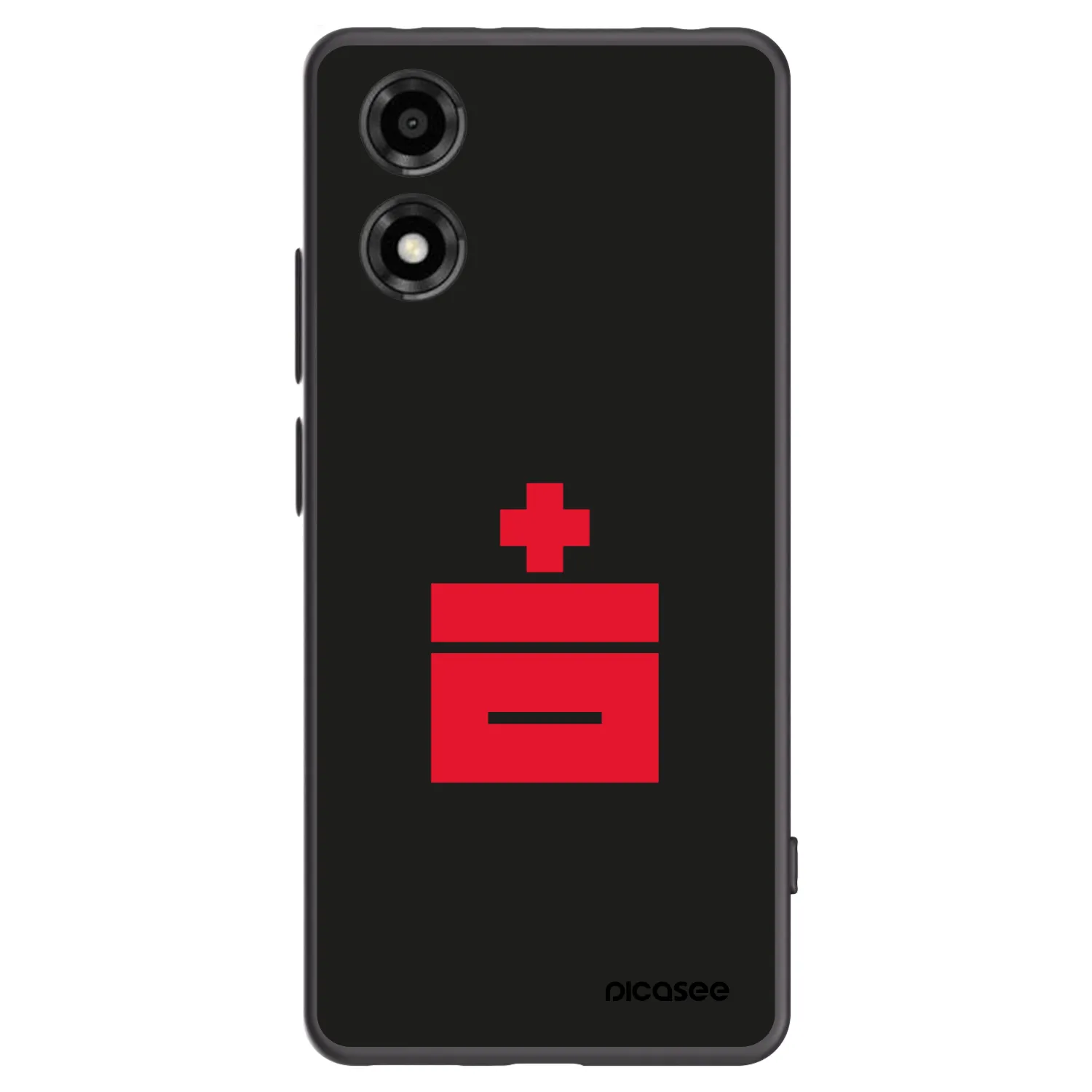 Picasee Motorola Moto E14 Hülle - Schwarzes Silikon - Le Plastenciaga