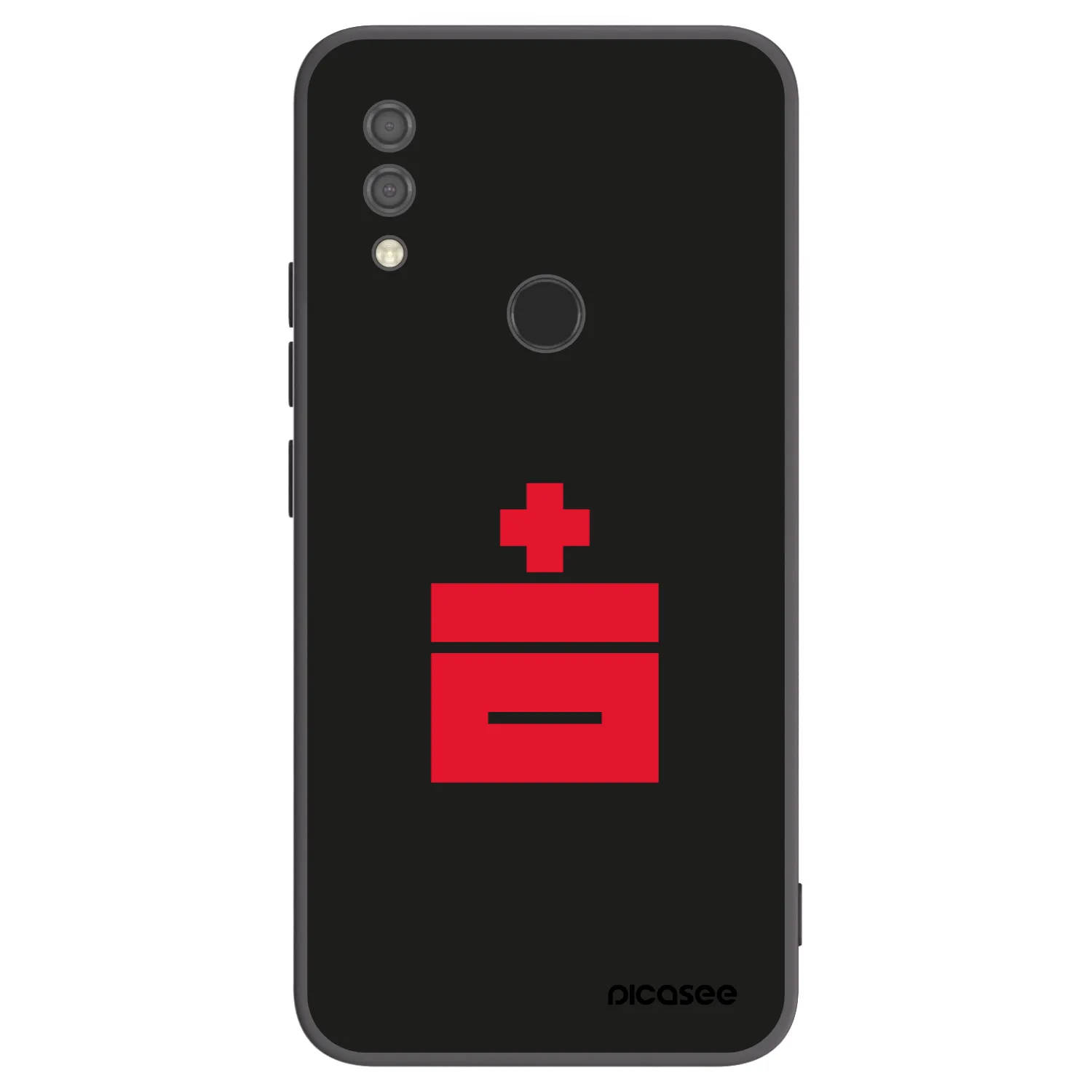 Picasee Xiaomi Redmi 7 Hülle - Schwarzes Silikon - Le Plastenciaga
