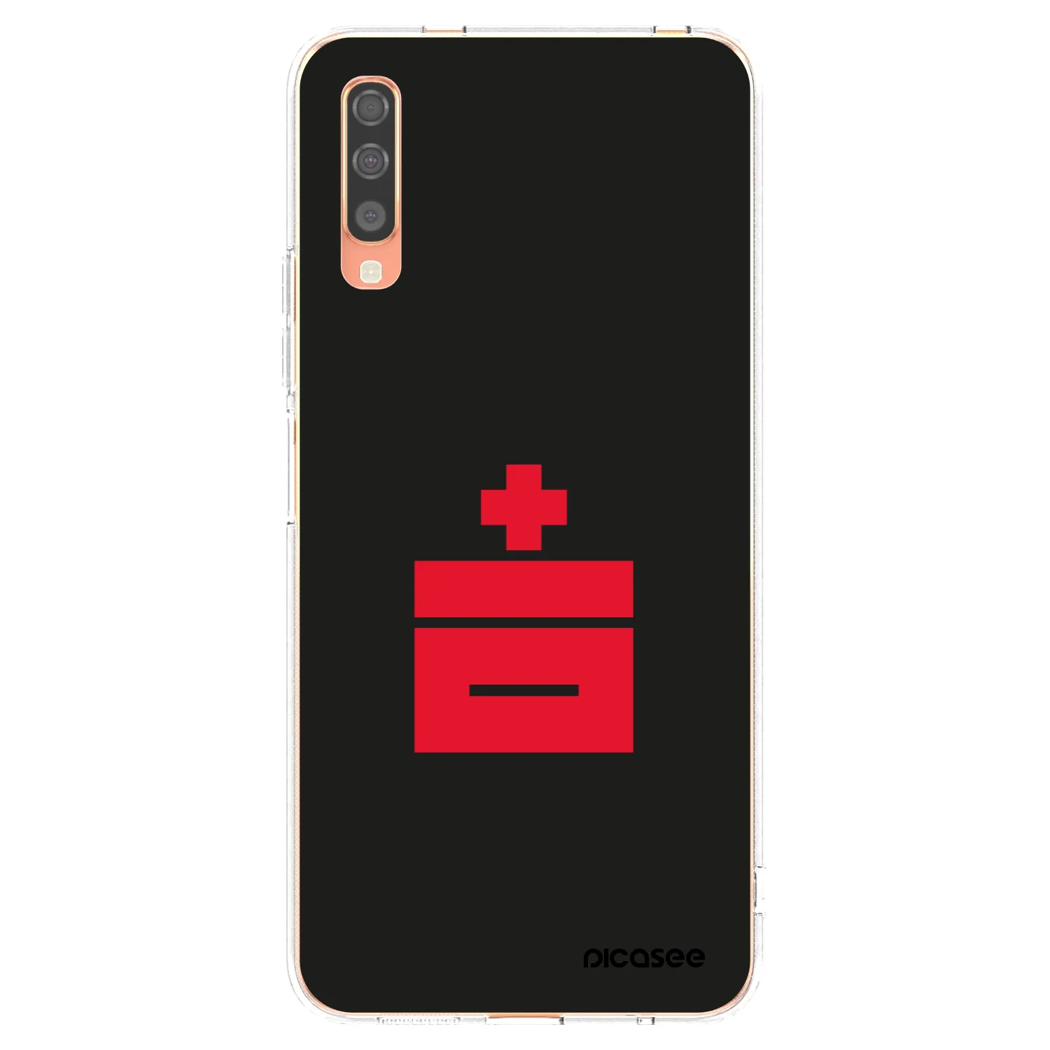 Picasee Samsung Galaxy A70 A705F Hülle - Transparentes Silikon - Le Plastenciaga