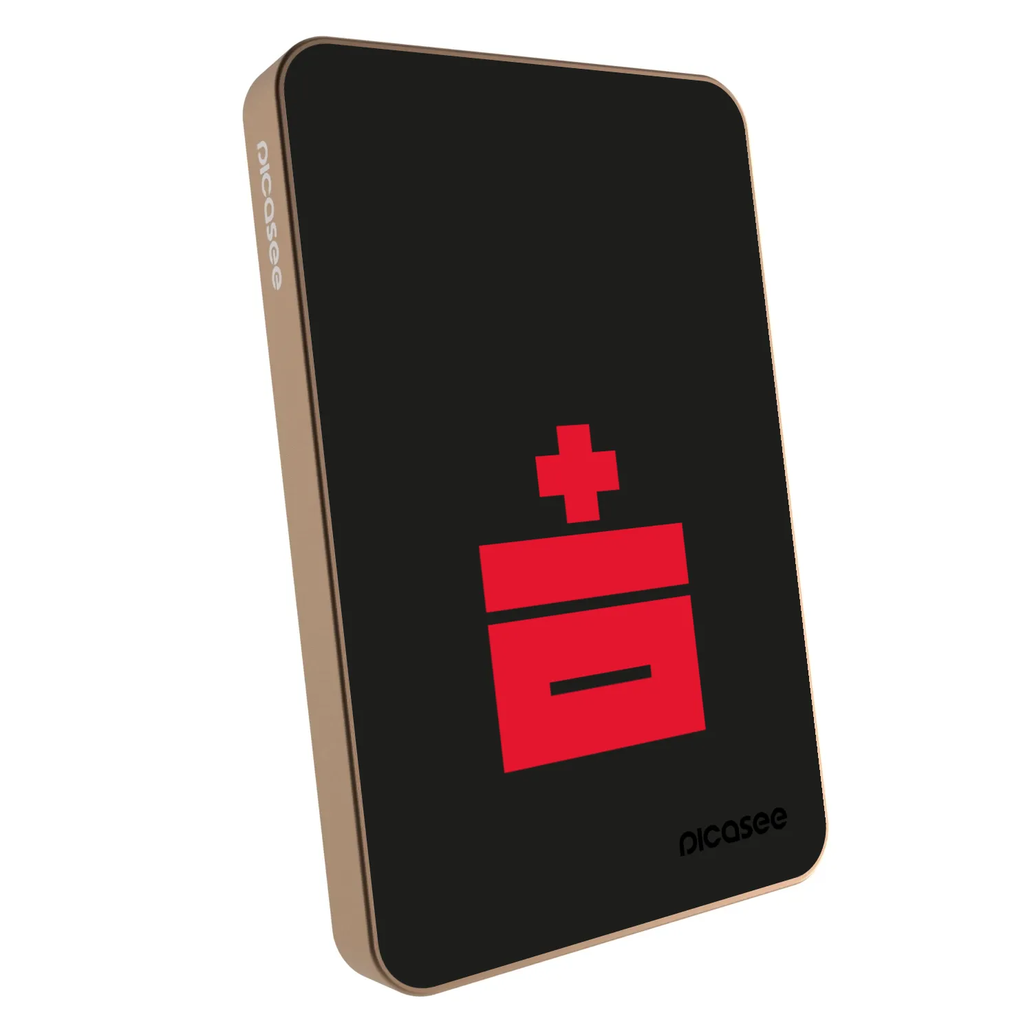 Picasee Powerbank mit MagSafe 5 000 mAh Golden - Le Plastenciaga