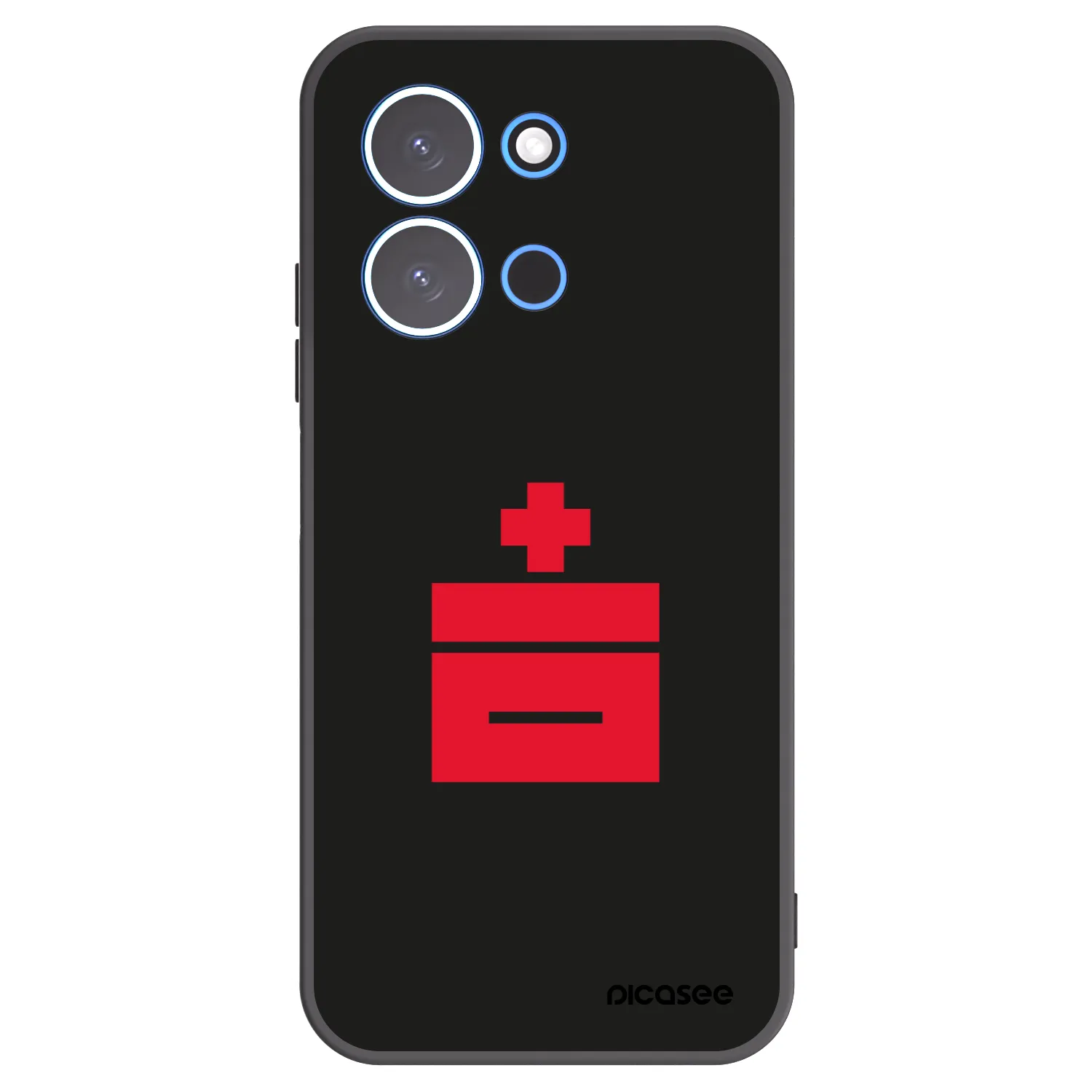 Picasee Xiaomi Redmi 15C 4G Hülle - Schwarzes Silikon - Le Plastenciaga