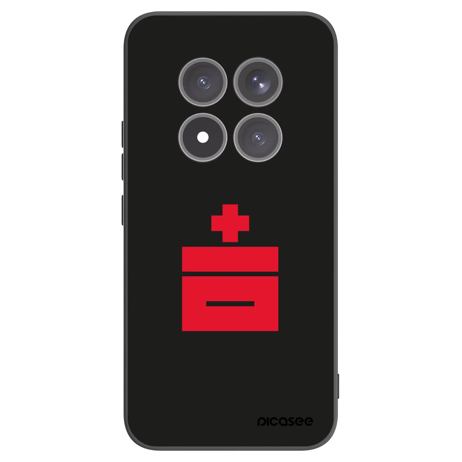 Picasee Xiaomi Redmi Note 15 Pro+ Hülle - Schwarzes Silikon - Le Plastenciaga