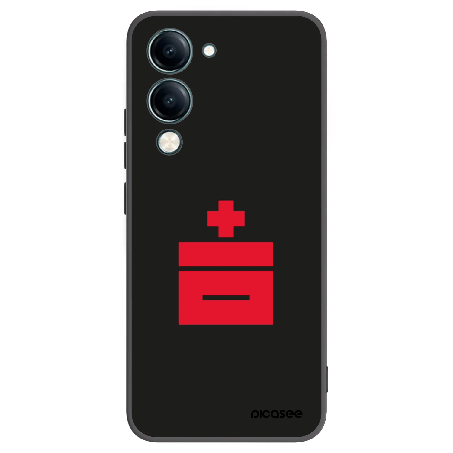 Picasee Vivo Y29s 5G Hülle - Schwarzes Silikon - Le Plastenciaga