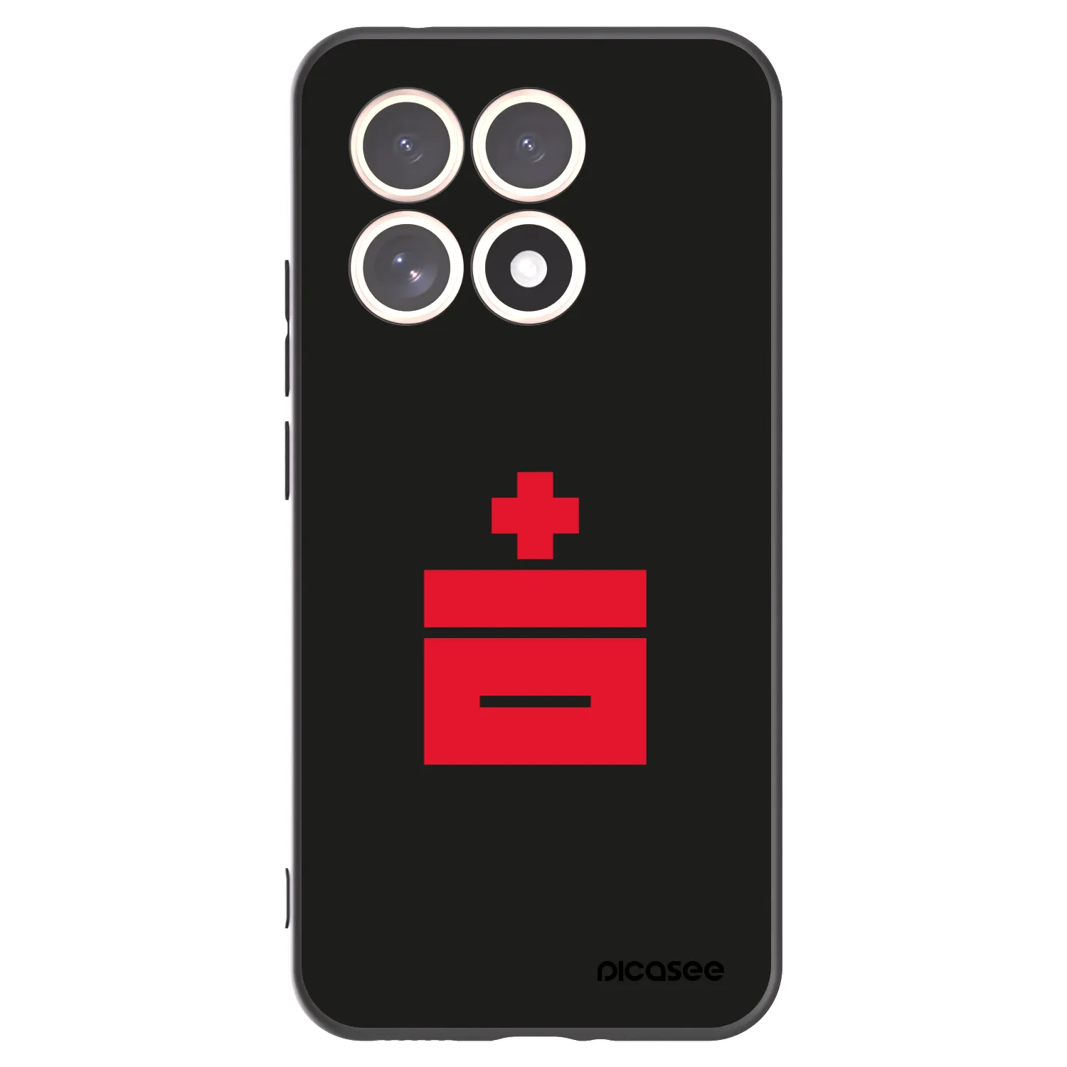 Picasee Xiaomi 15T Hülle - Schwarzes Silikon - Le Plastenciaga