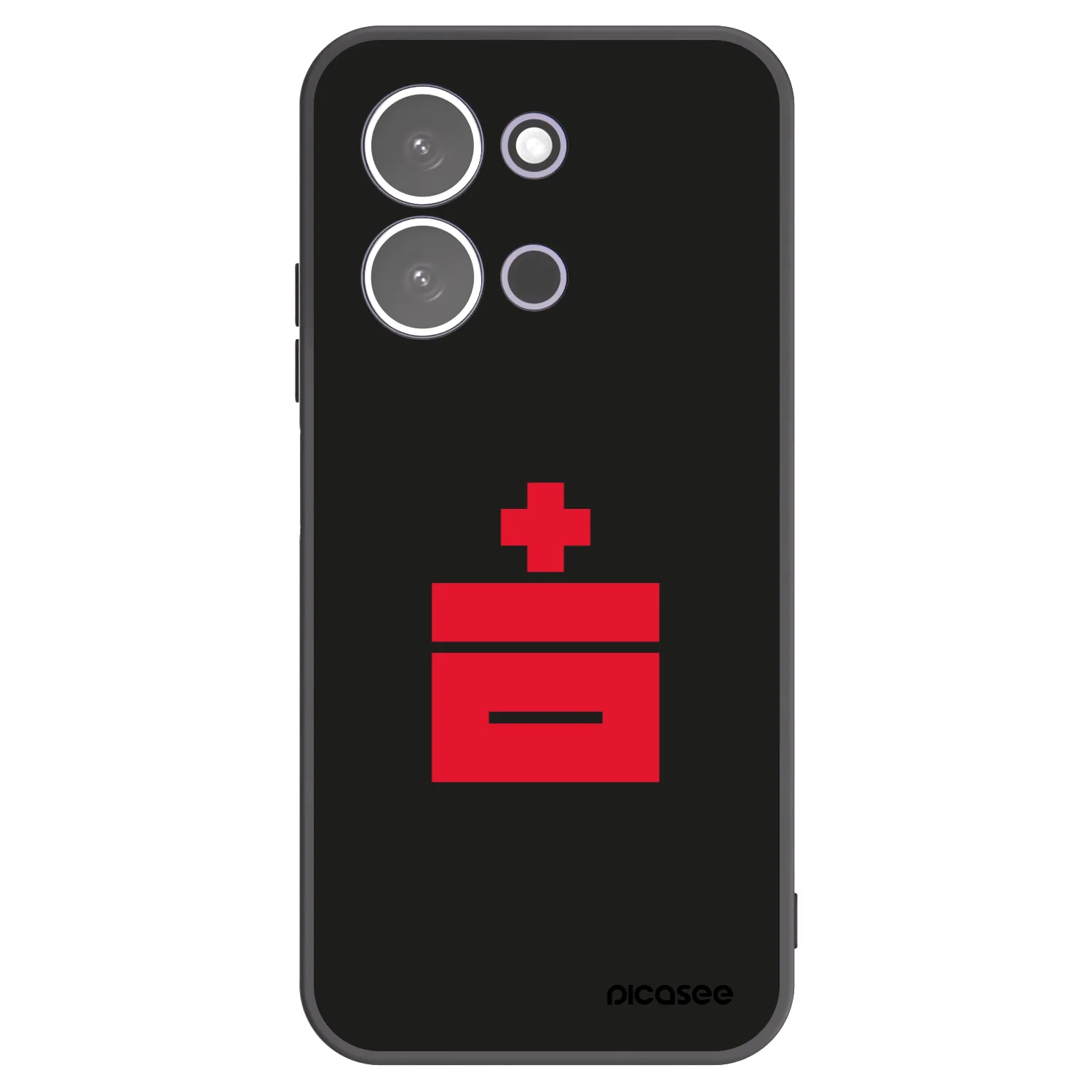 Picasee Xiaomi Redmi 15C 5G Hülle - Schwarzes Silikon - Le Plastenciaga