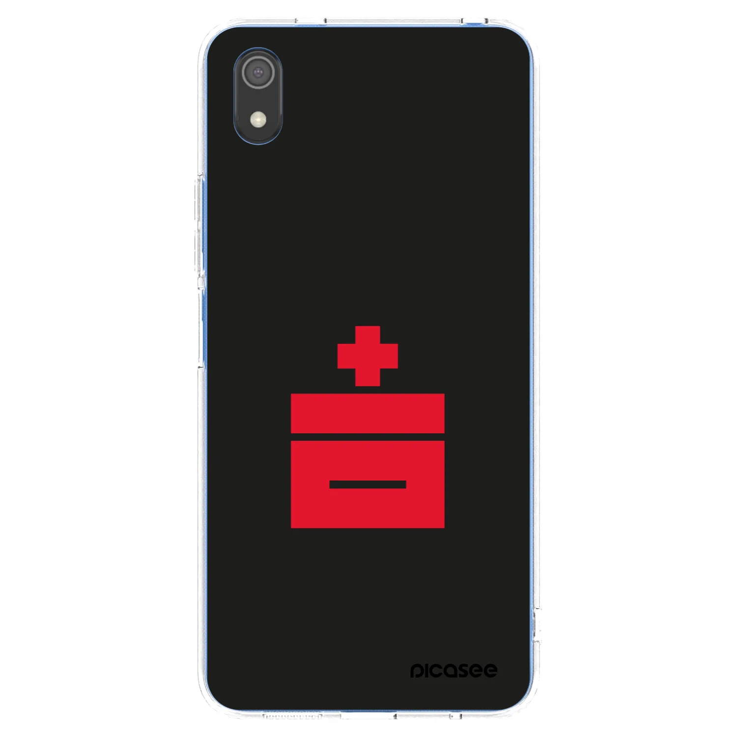 Picasee Xiaomi Redmi 7A Hülle - Transparentes Silikon - Le Plastenciaga