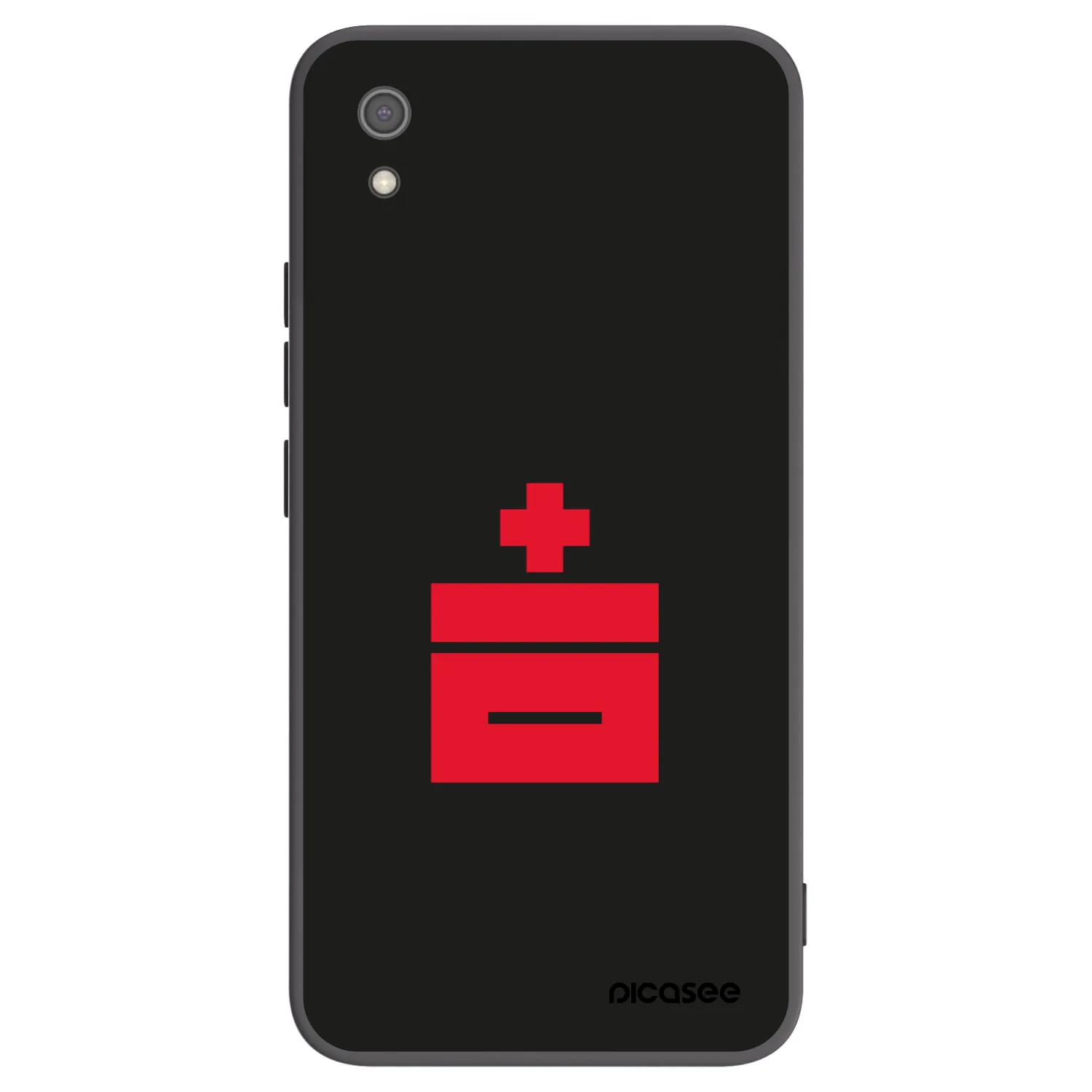 Picasee Xiaomi Redmi 7A Hülle - Schwarzes Silikon - Le Plastenciaga